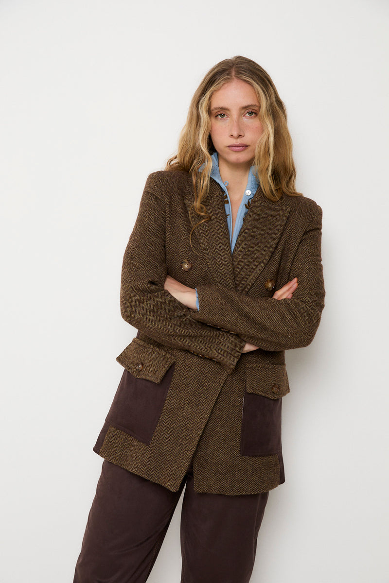 BLAZER TRUJILLO ESPIGA KHAKI