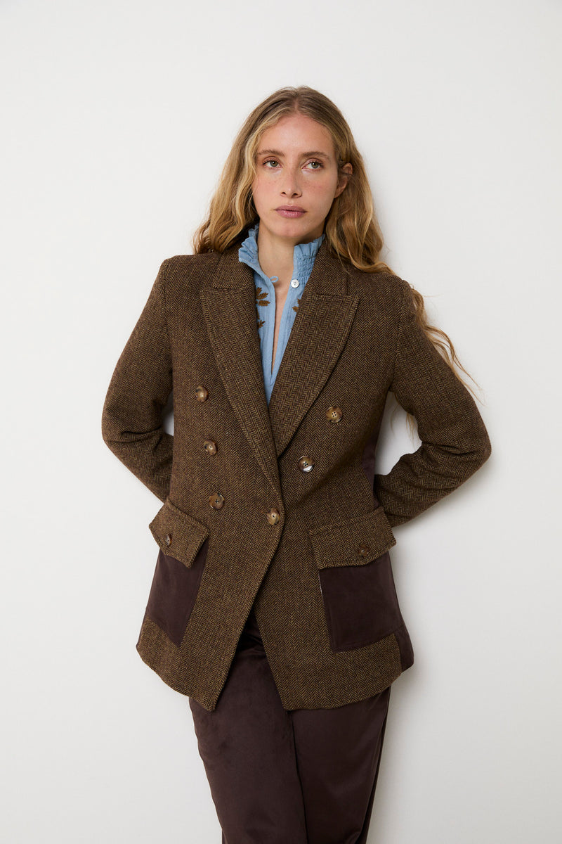 BLAZER TRUJILLO ESPIGA KHAKI