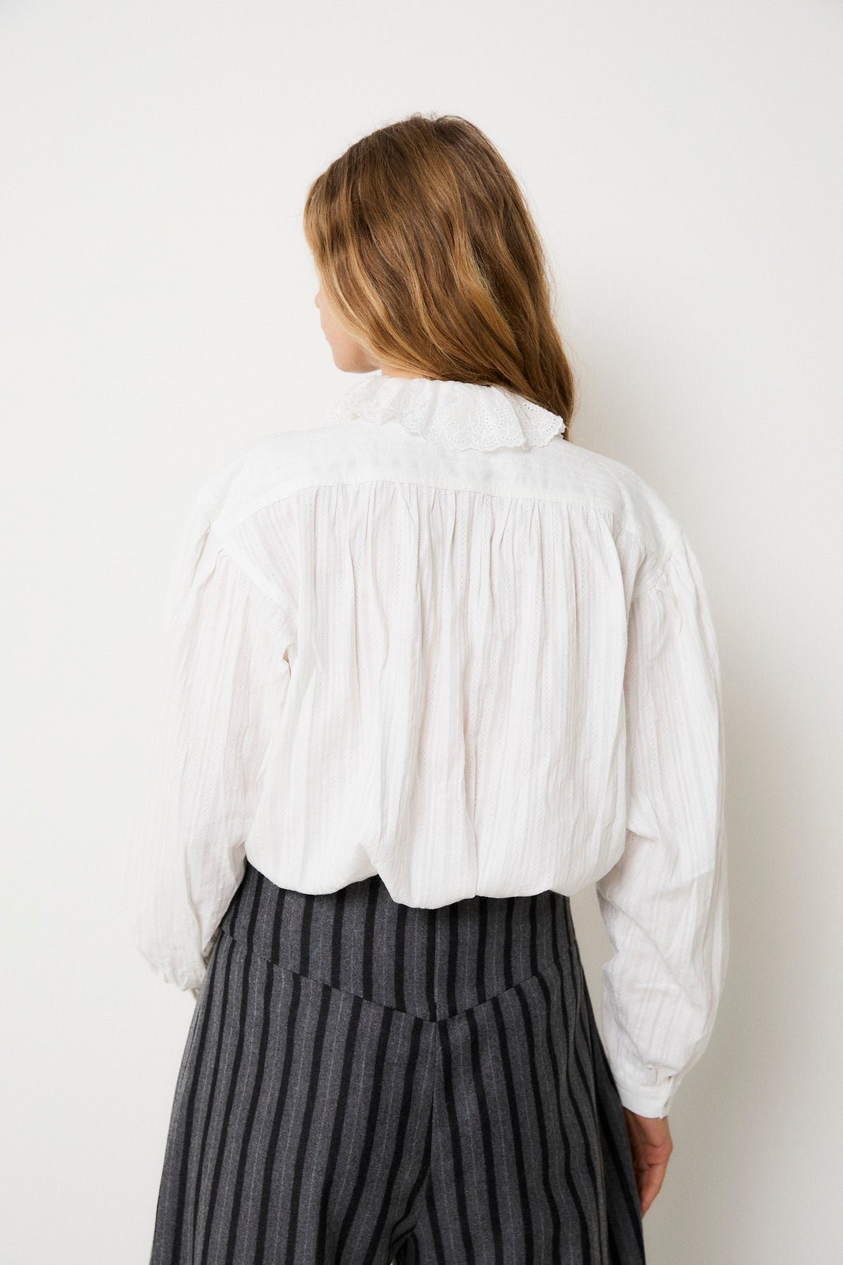 BLUSA MARIBEL TRENCILLA CRUDO