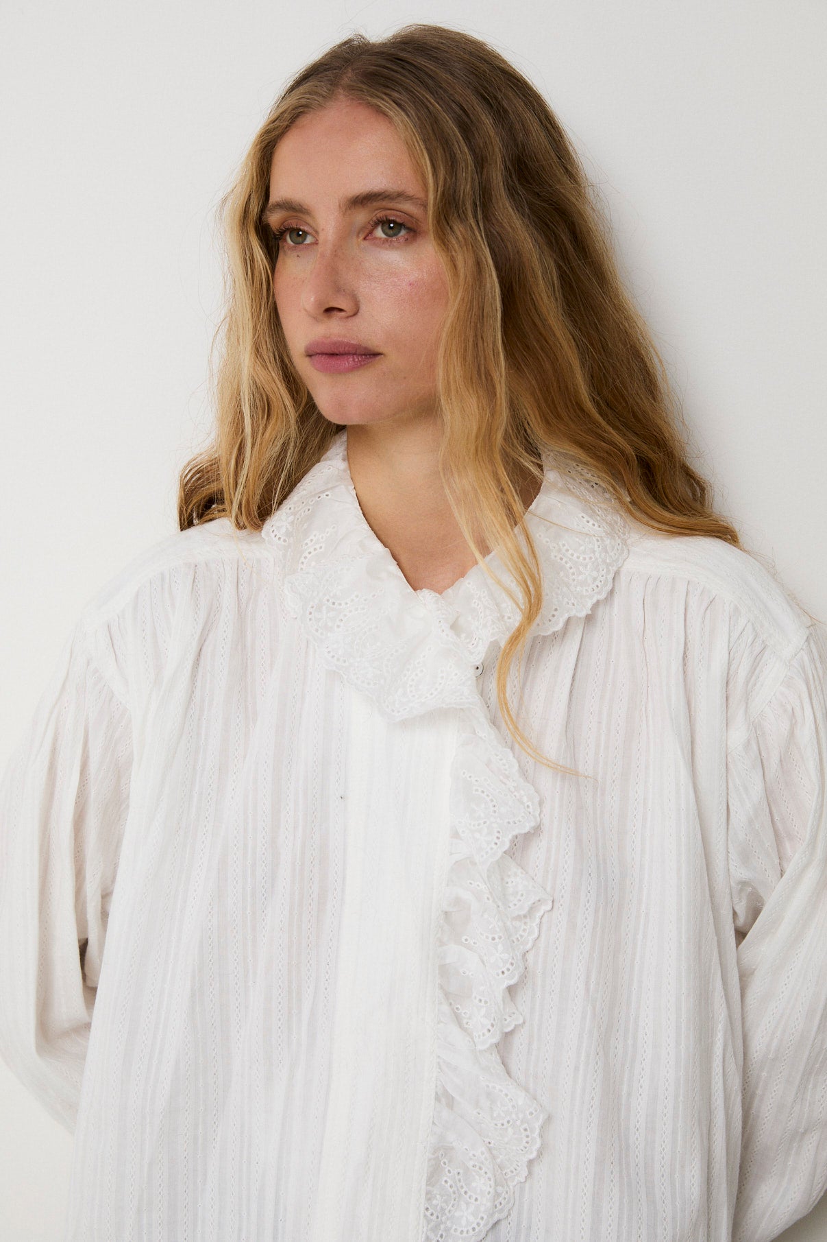 BLUSA MARIBEL TRENCILLA CRUDO