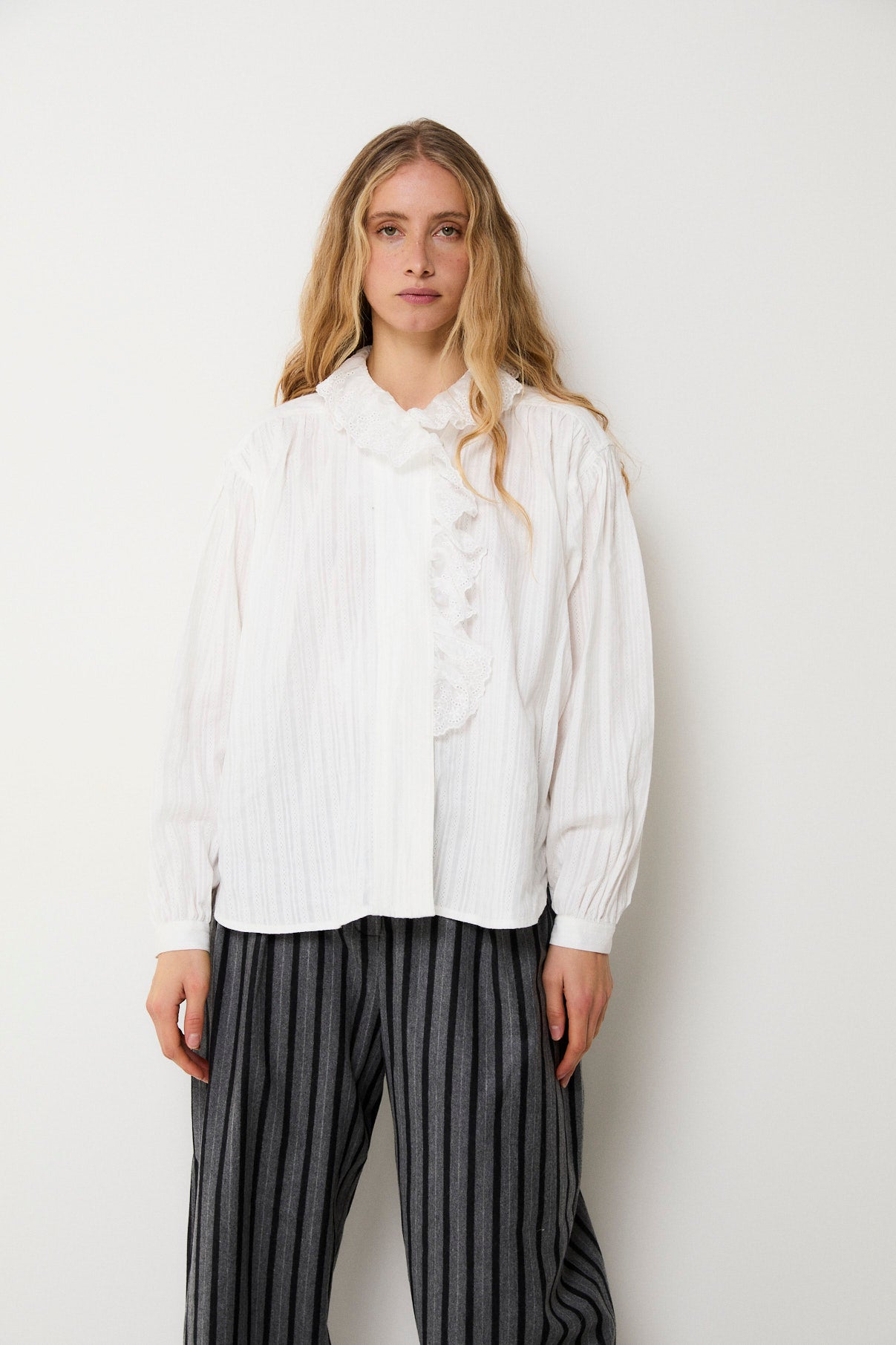 BLUSA MARIBEL TRENCILLA CRUDO