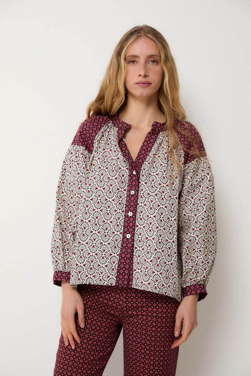 VENICE PLUMERO ECRU BLOUSE