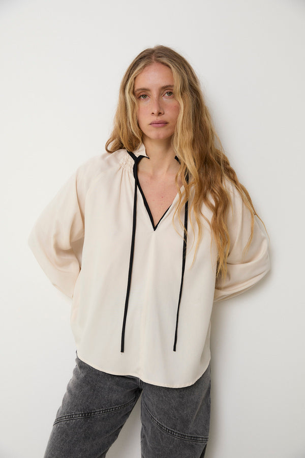 BLUSA MARIA BLUSA CRUDO