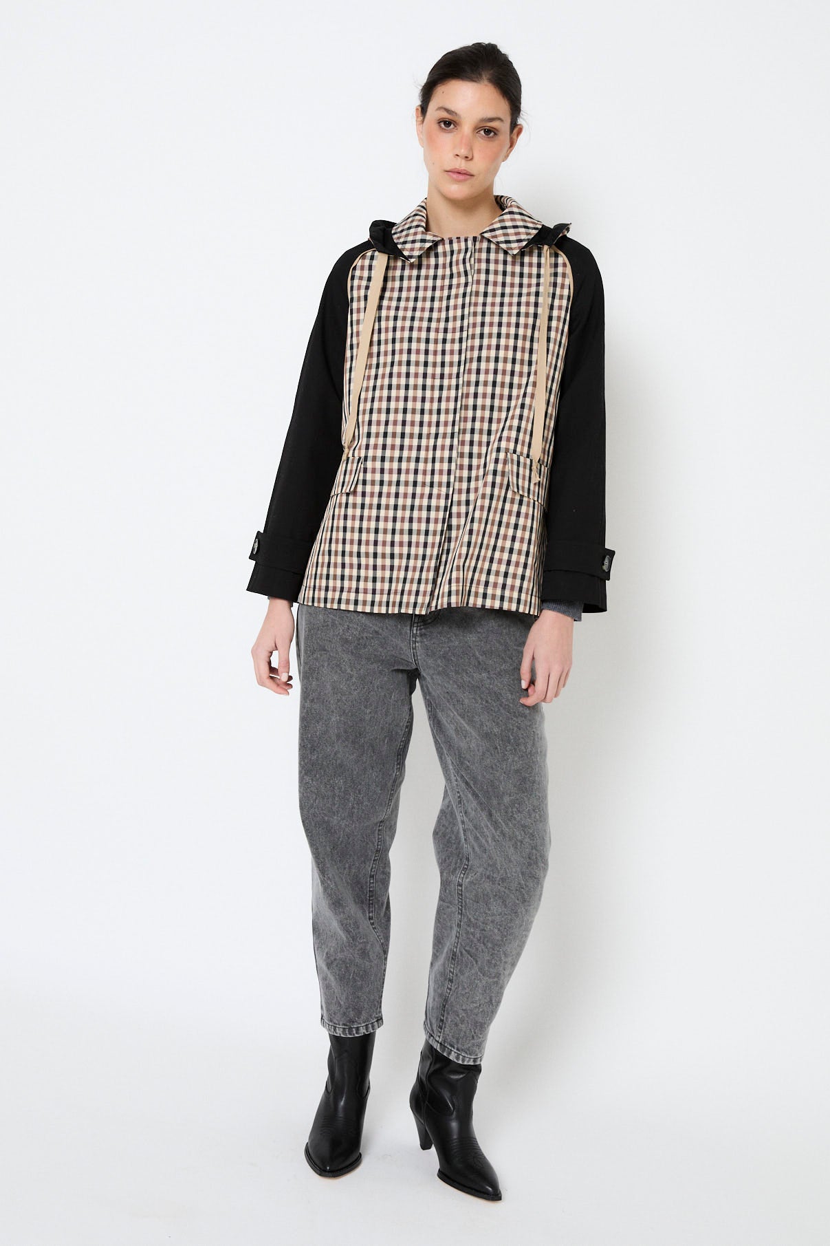 GABARDINA YURIKO HARRIS BEIGE