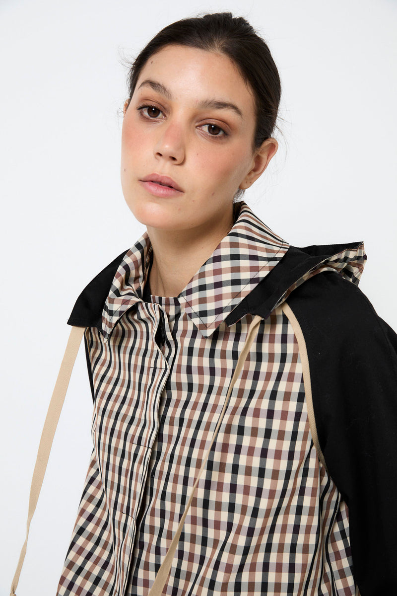 GABARDINA YURIKO HARRIS BEIGE