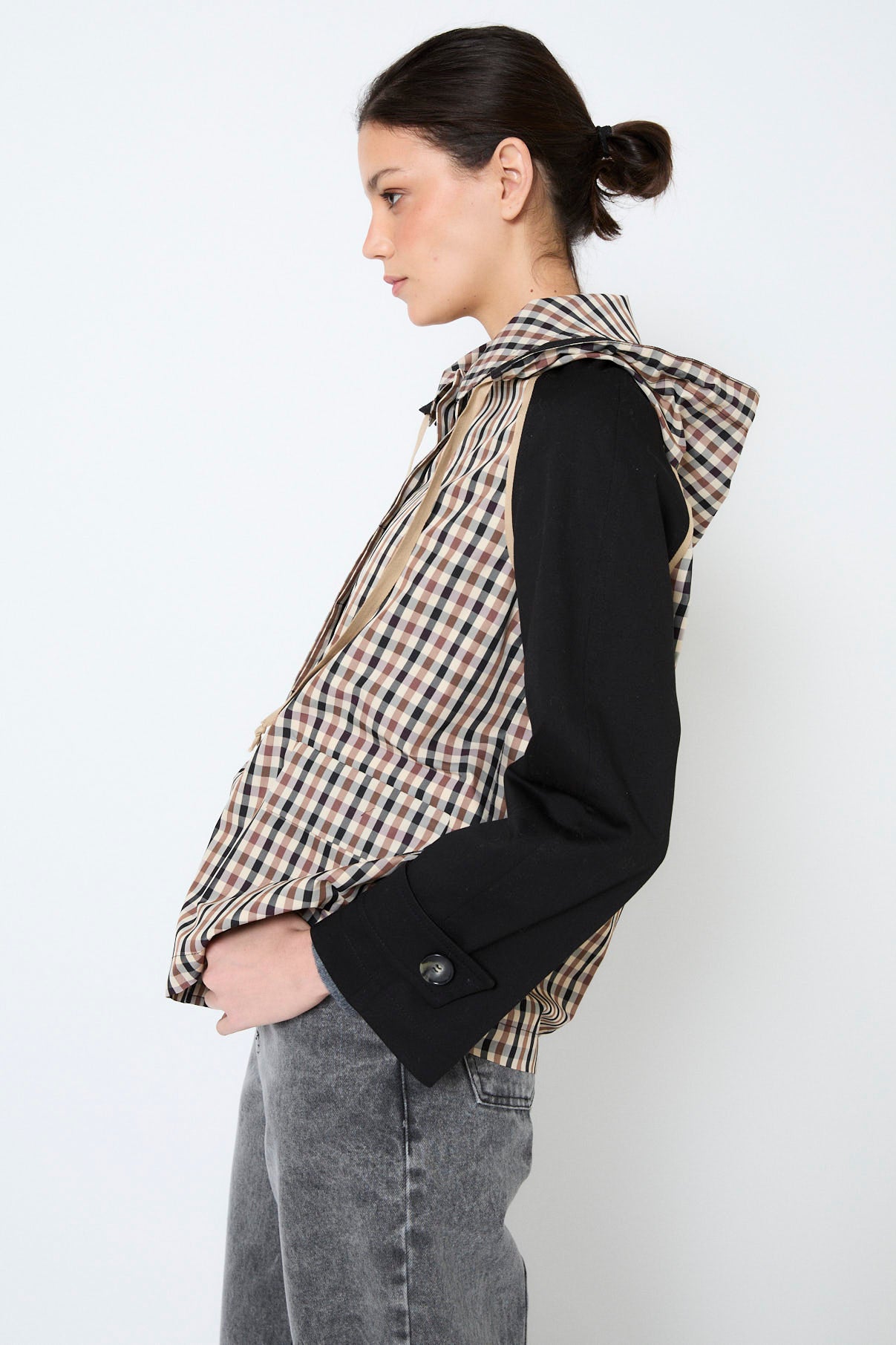 GABARDINA YURIKO HARRIS BEIGE