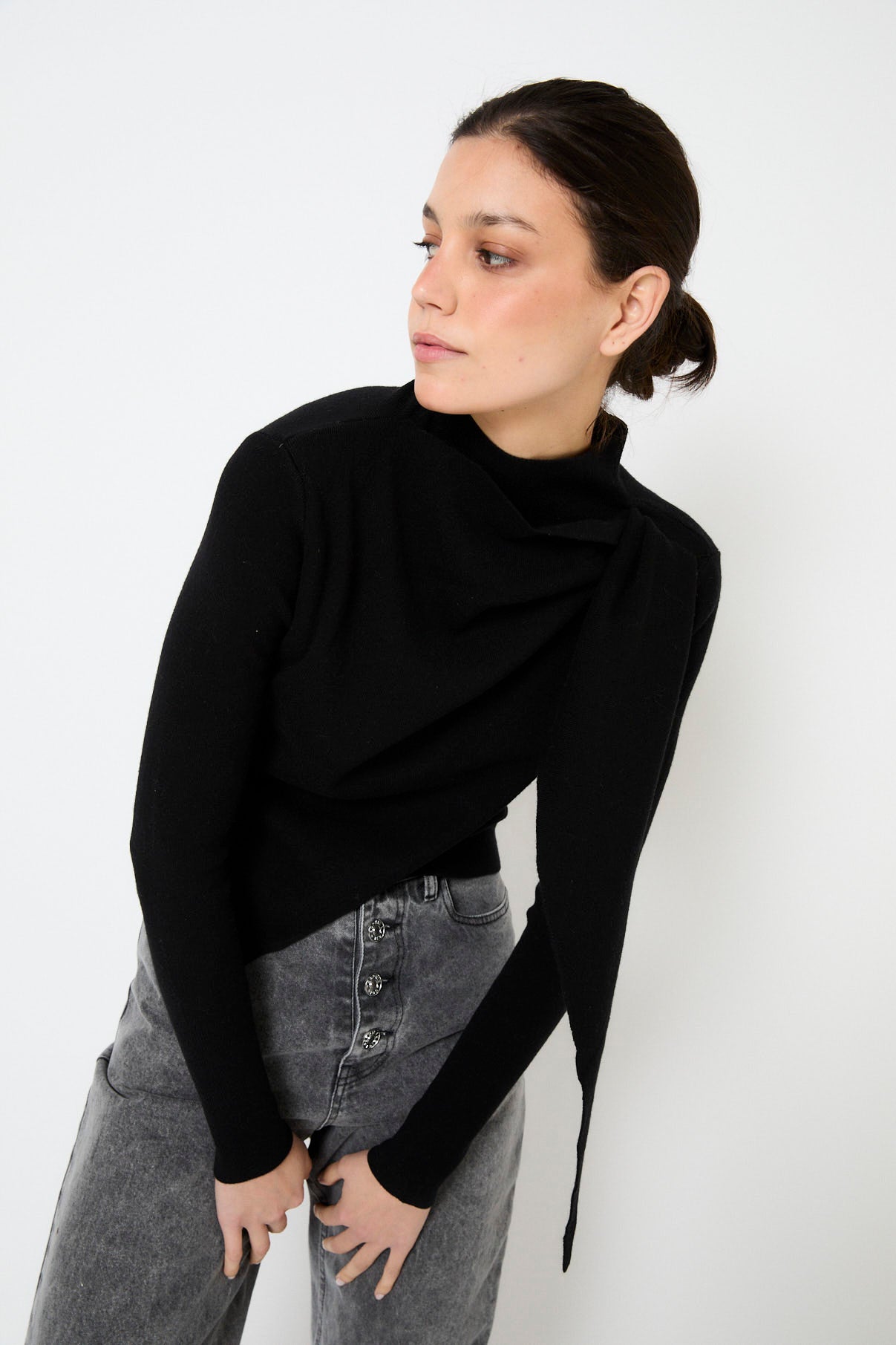 JERSEY PAÑUELO PUNTO NEGRO