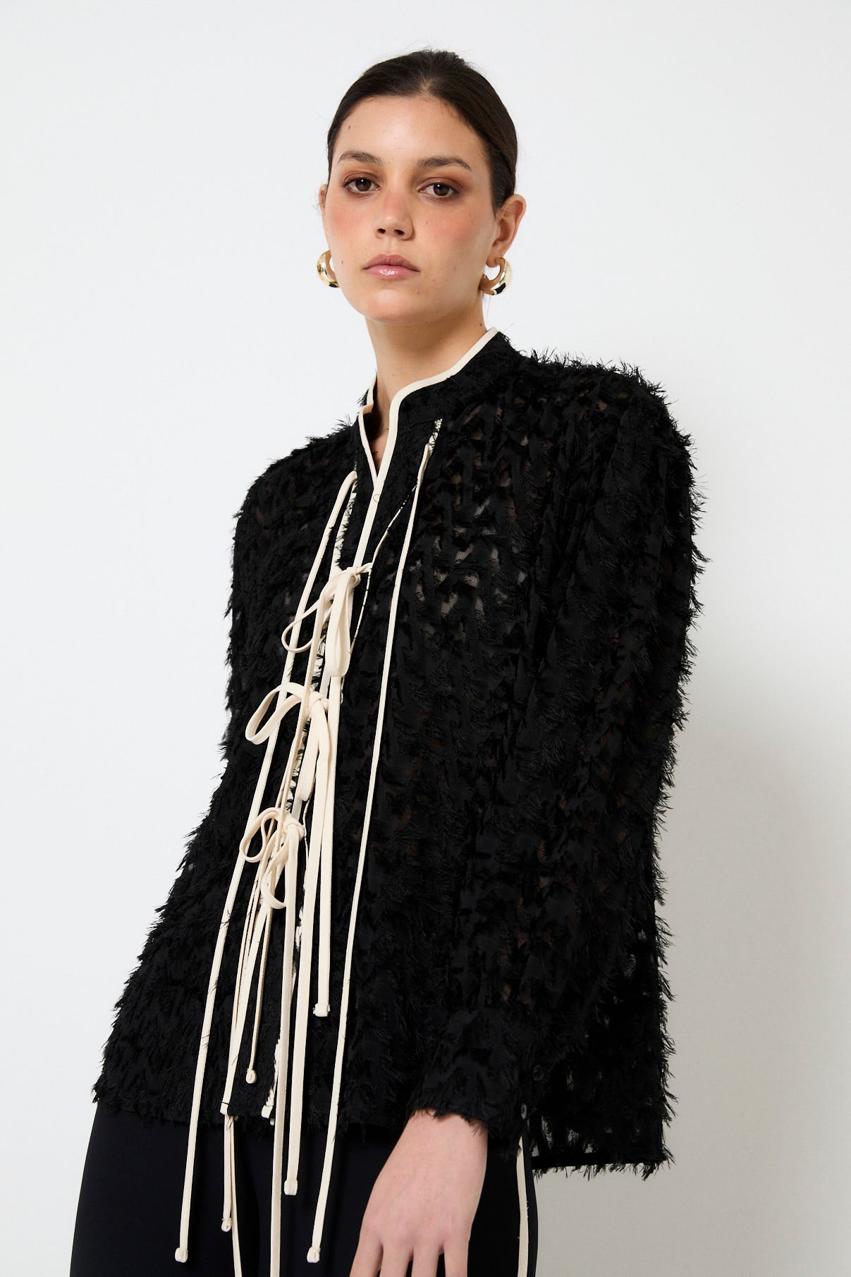 CHAQUETA TOKIO PELUFO NEGRO