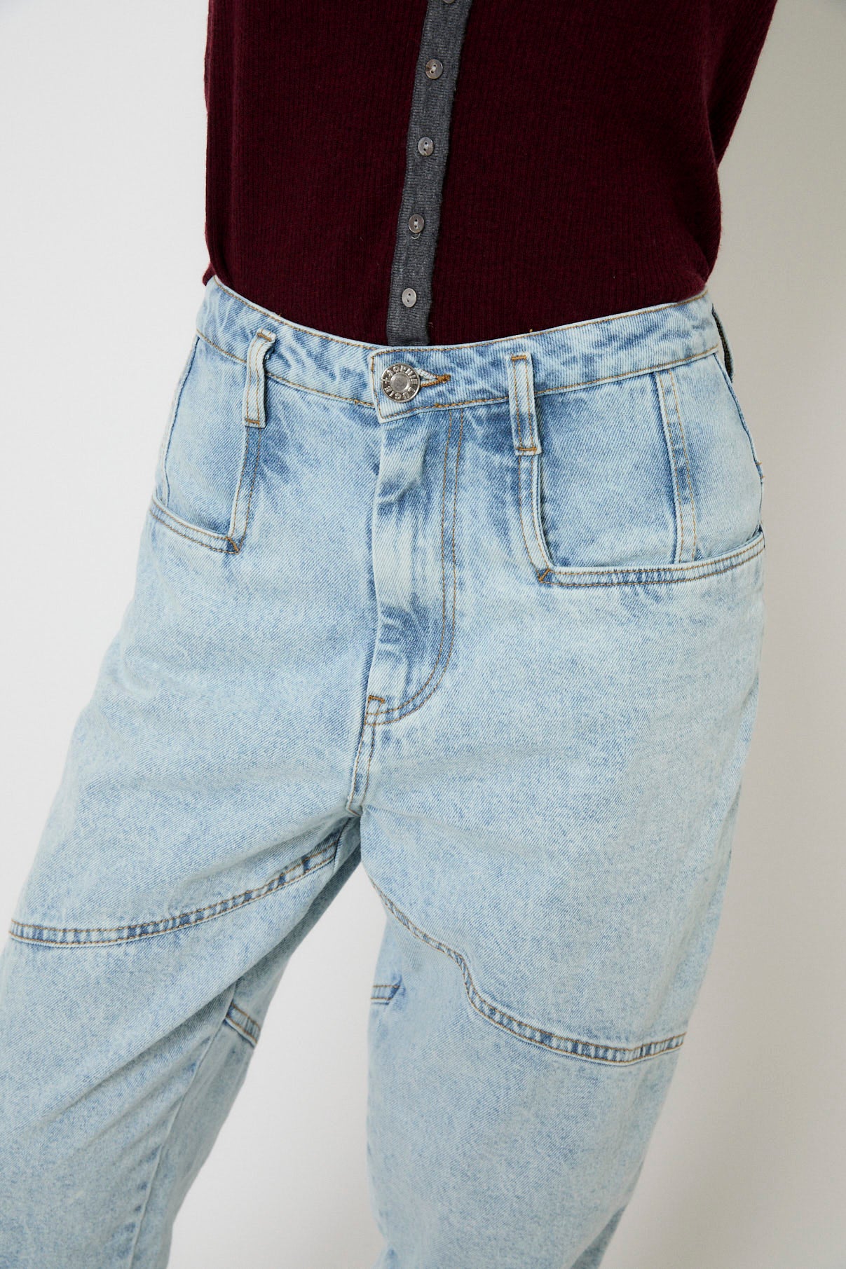 JEANS TACHAS BLEACH BLEU