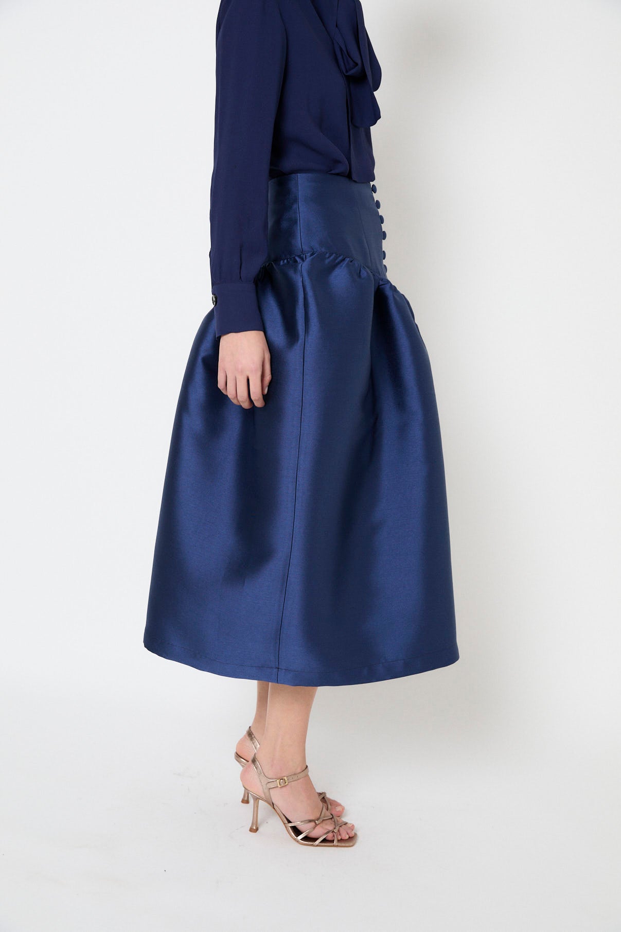 FALDA FEDE DUPION MARINO