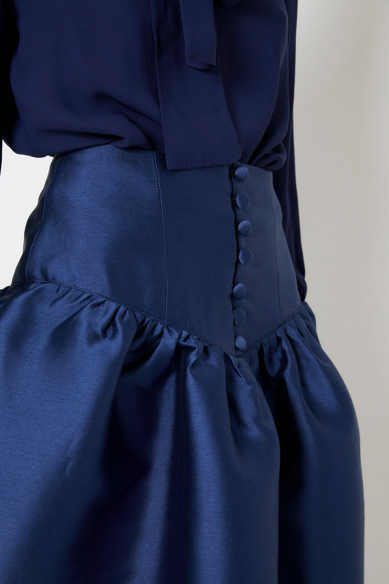 FALDA FEDE DUPION MARINO