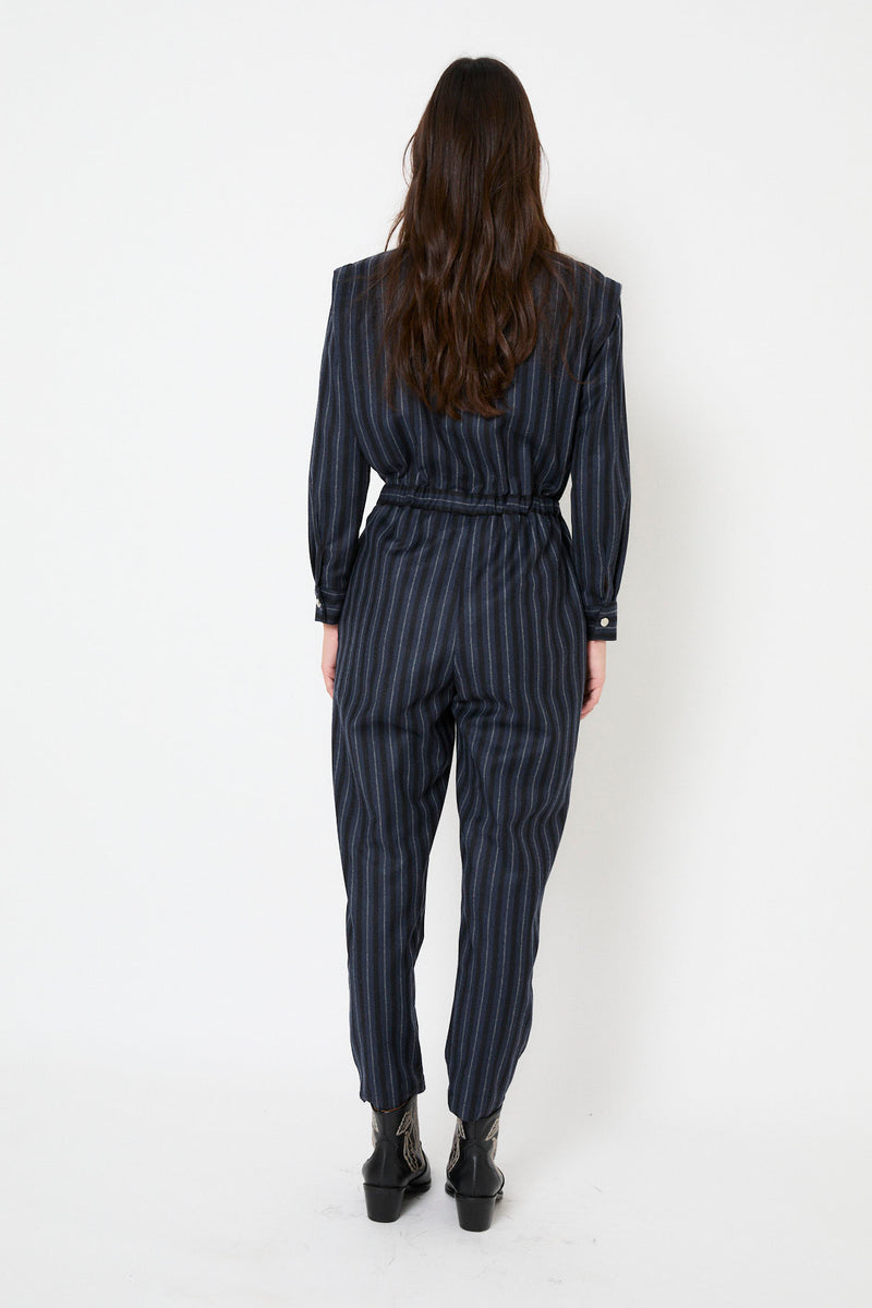 ISABELA NAVY STRIPED JUMPSUIT