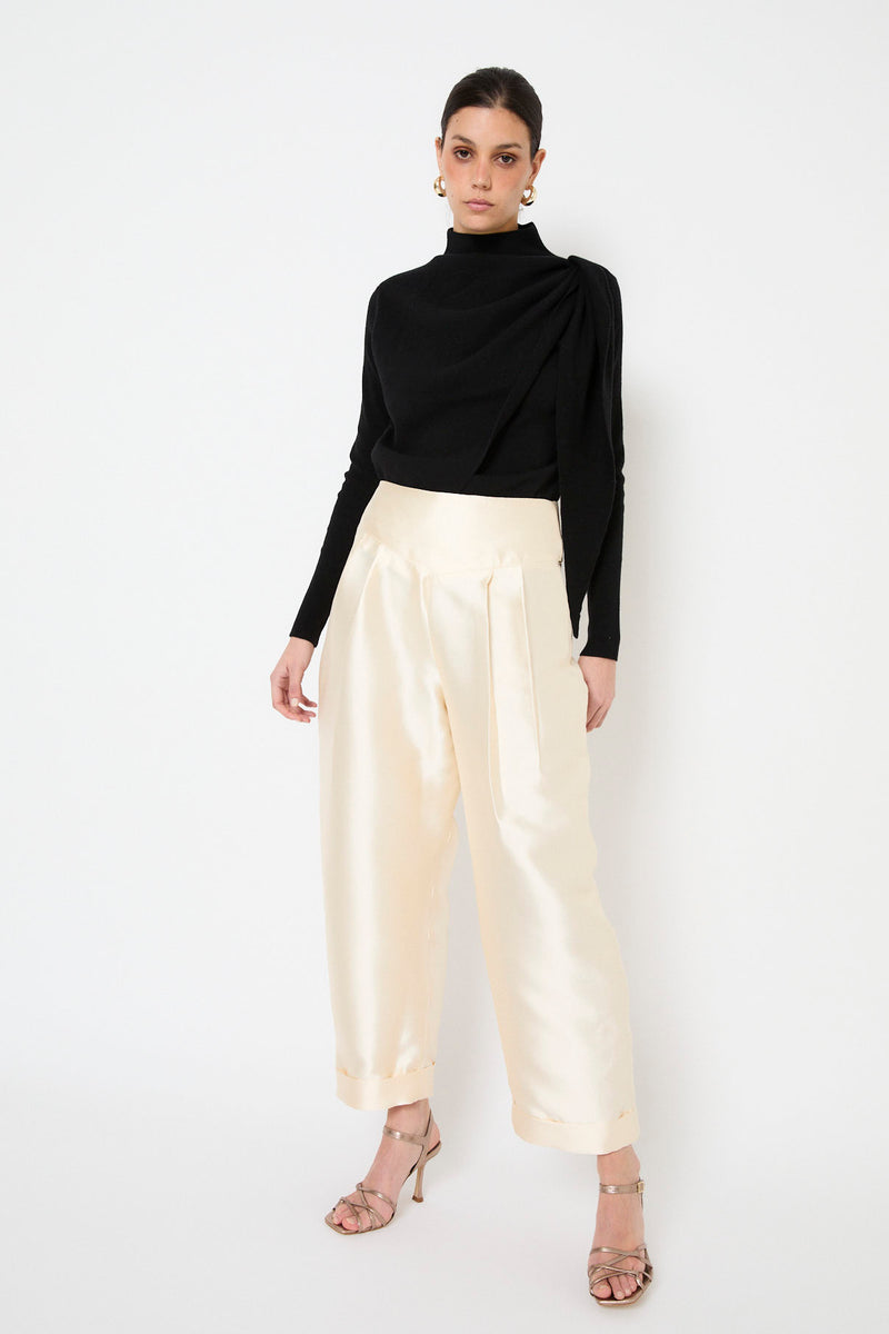 PANTALON MARTA DUPION CRUDO