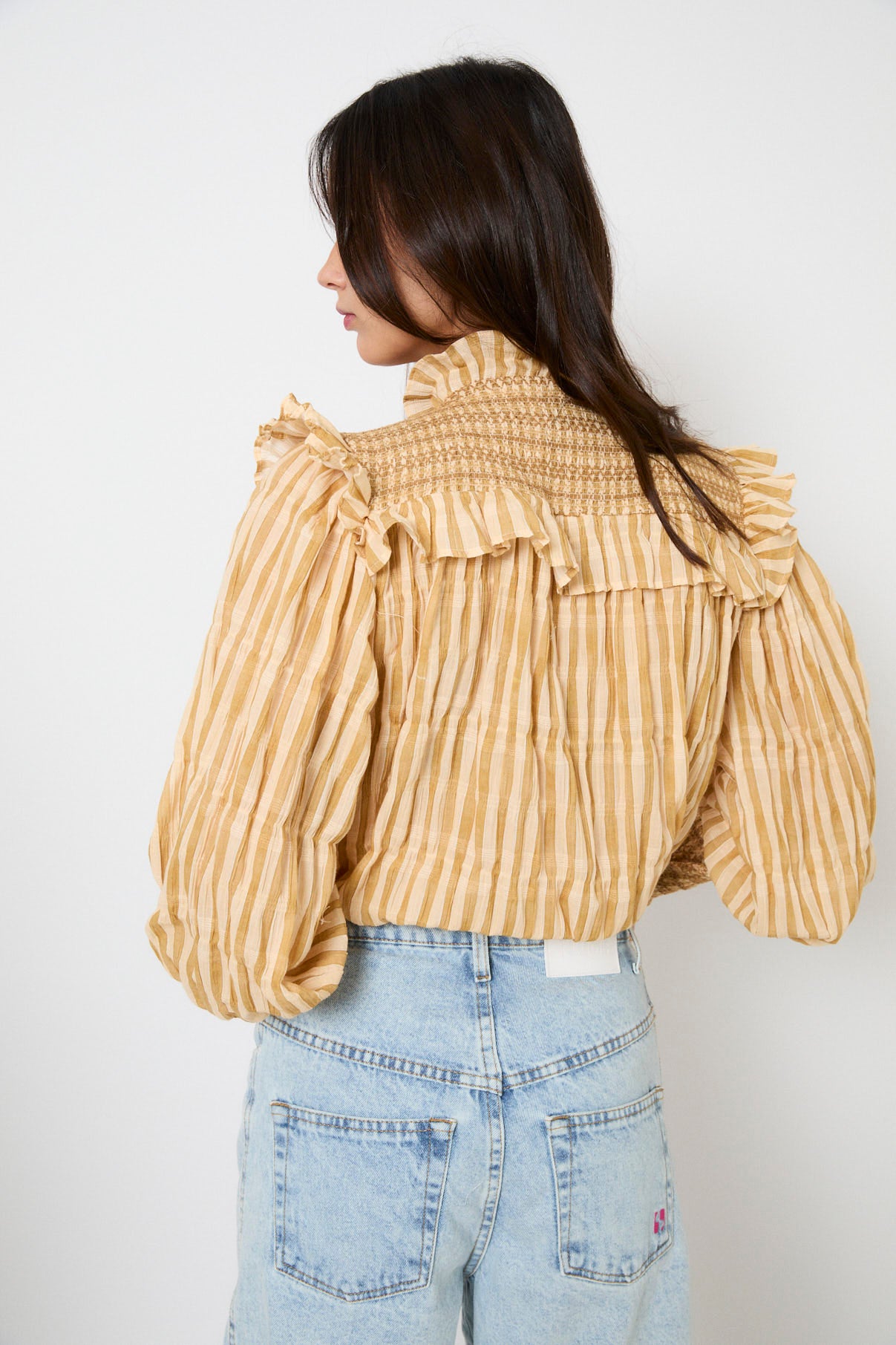 BLUSA CONCHITA NIDO PAJA