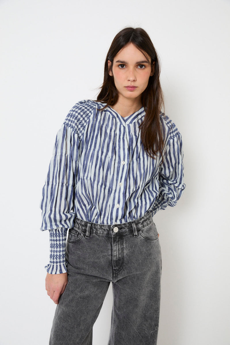 BLUSA VENICE NIDO AZUL