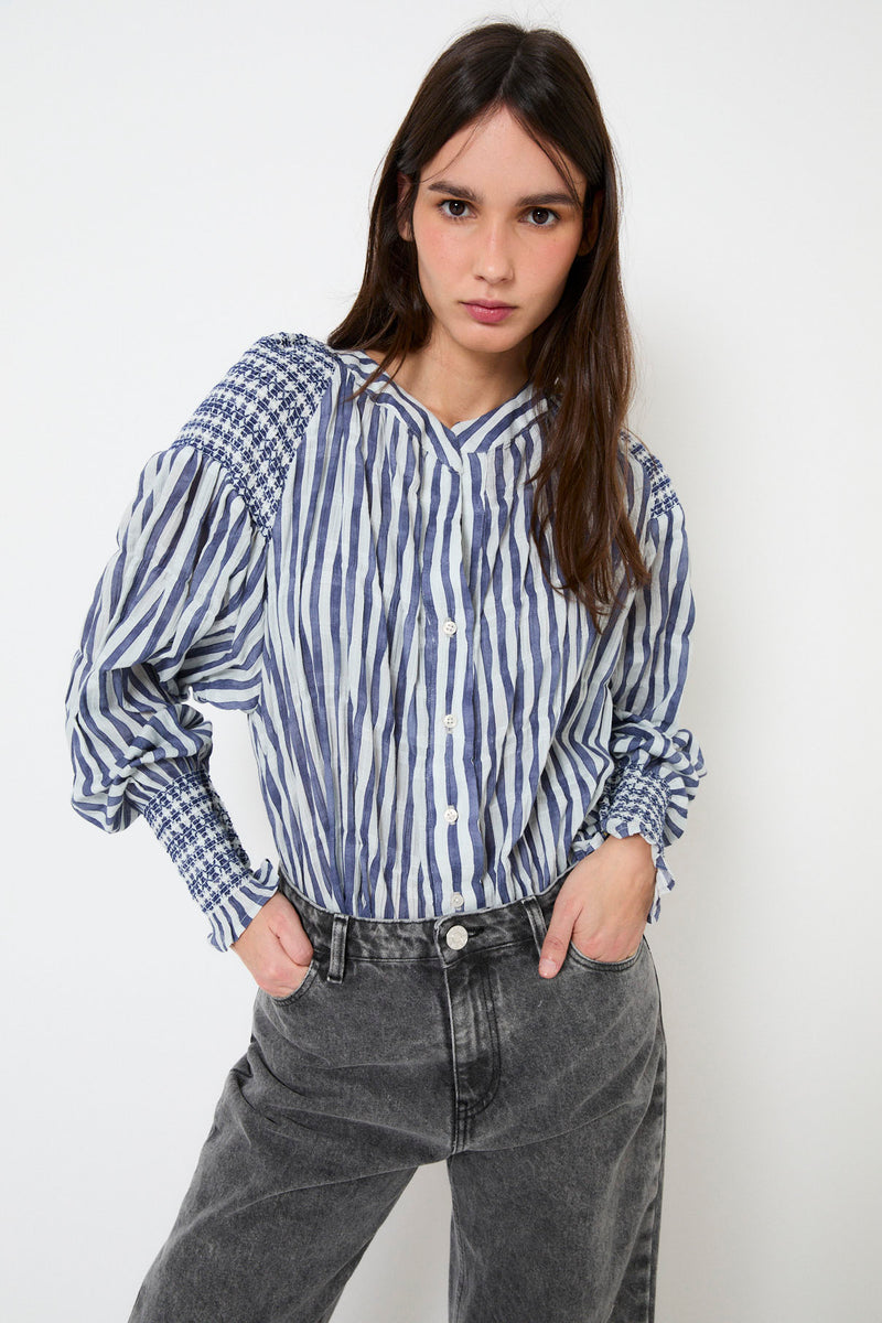 BLUSA VENICE NIDO AZUL