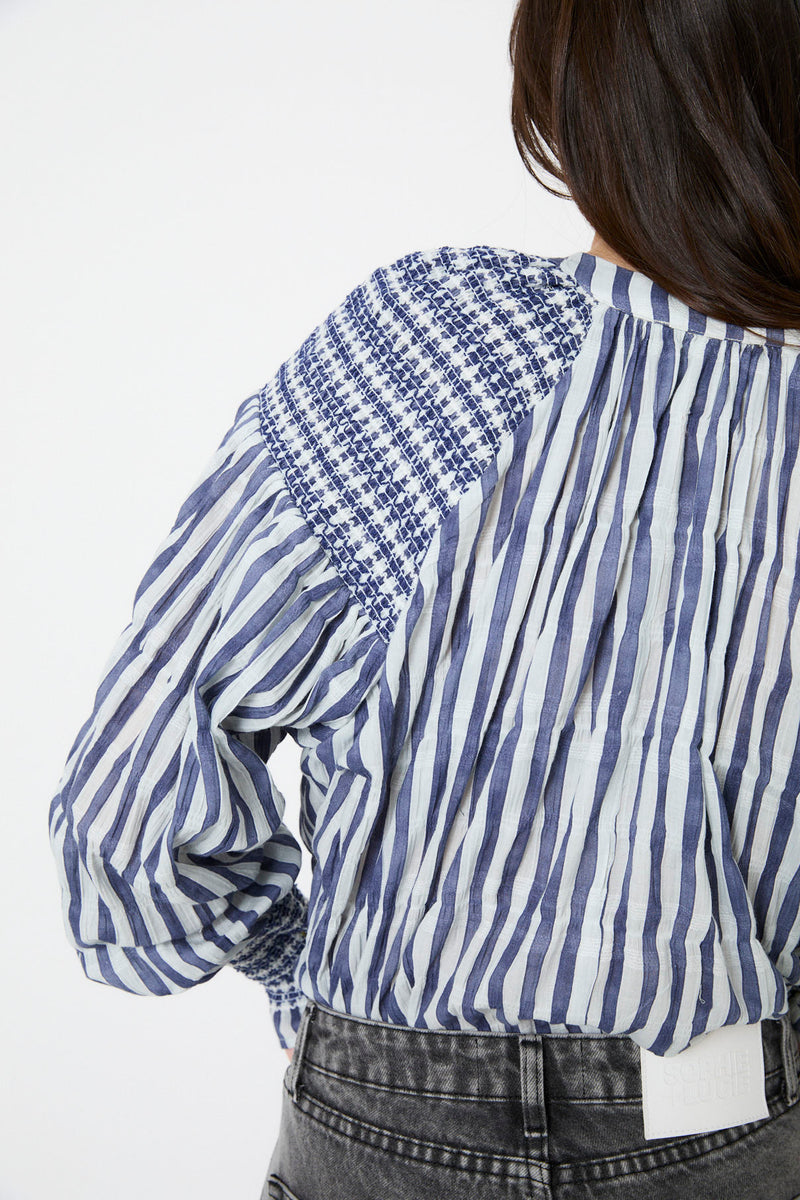 BLUSA VENICE NIDO AZUL