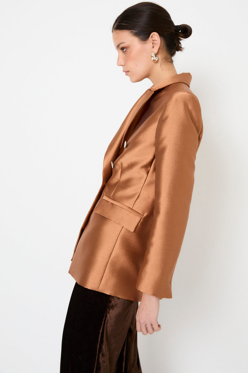 BLAZER JOYA DUPION TIERRA