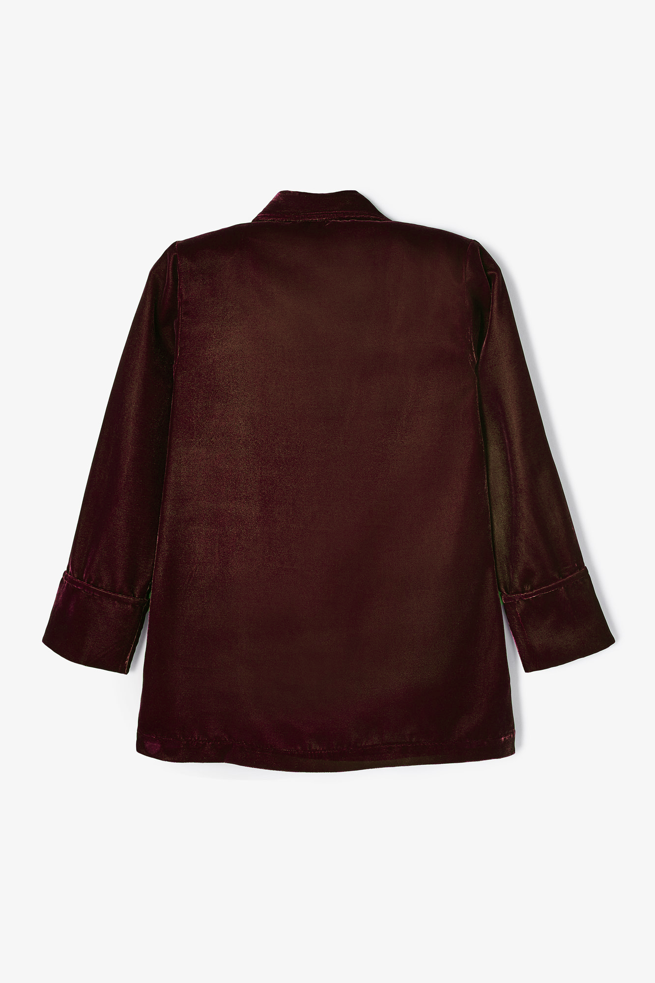 CHAQUETA ICON VELVET MARRON