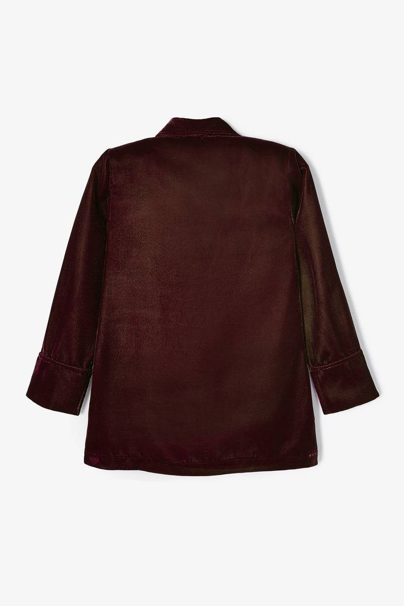 TOTAL LOOK ICON VELVET MARRON