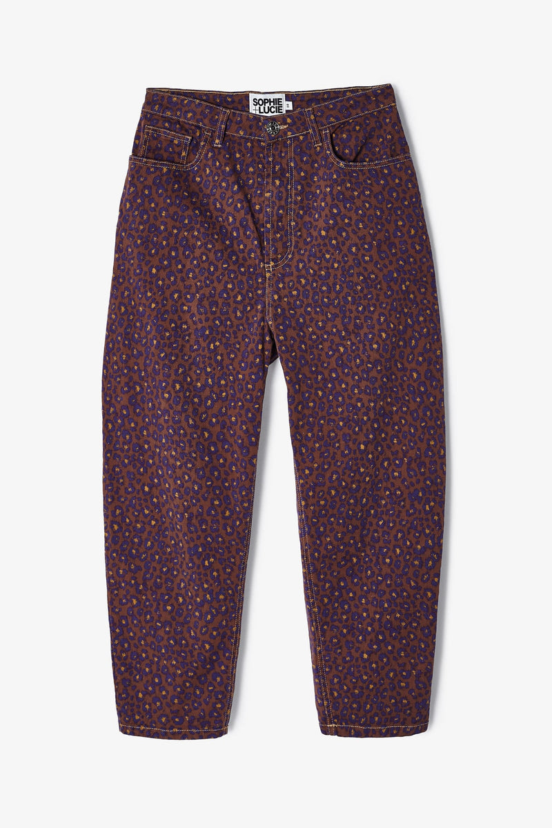 LUCCI PRINTED SPOTS JEANS