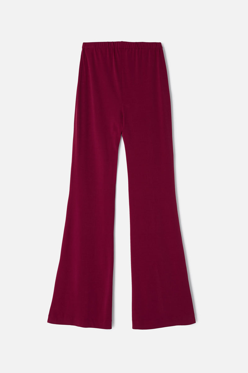 TROUSERS SIXTY KNITTED CHERRY