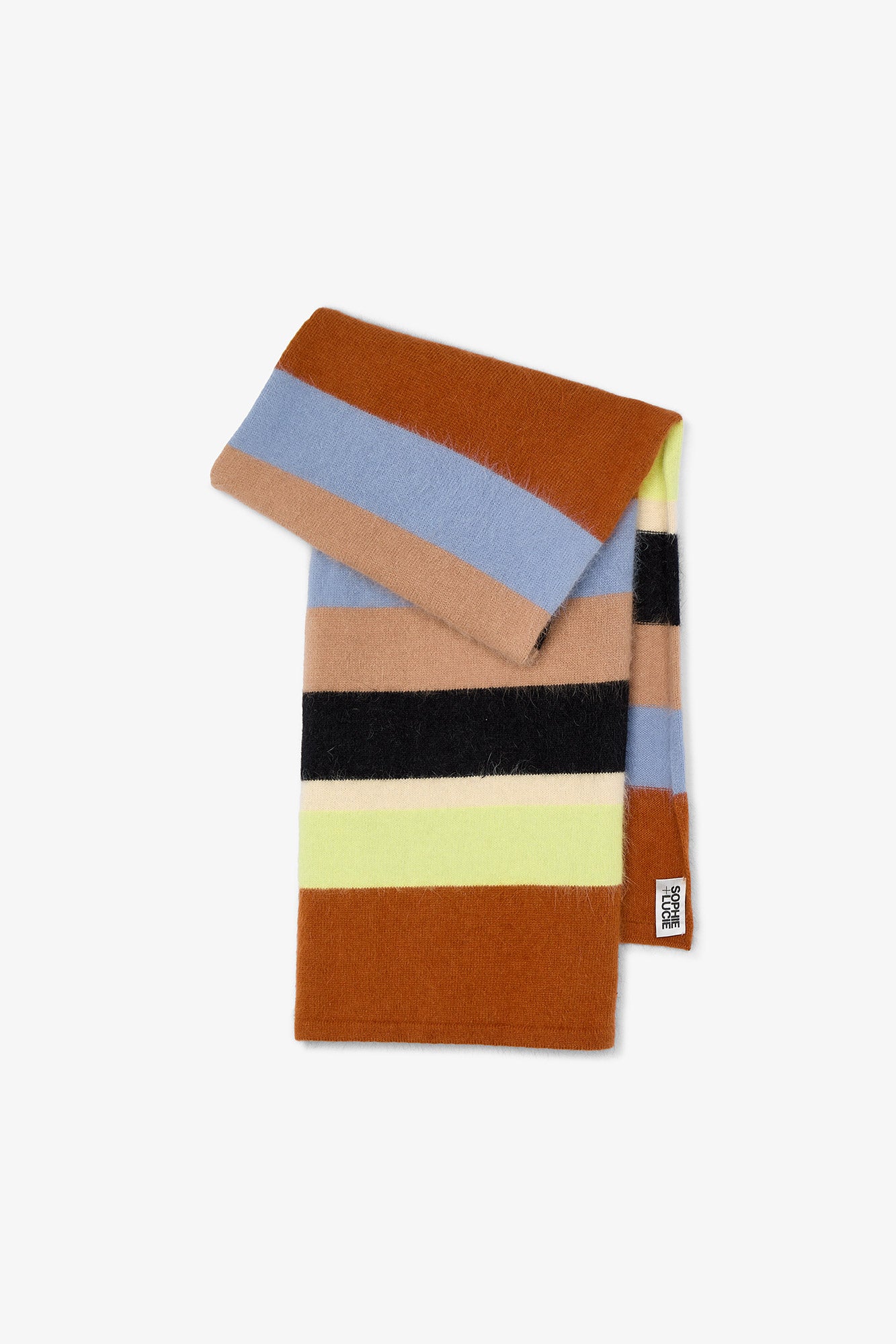 BUFANDA NAGOYA PUNTO CARAMELO