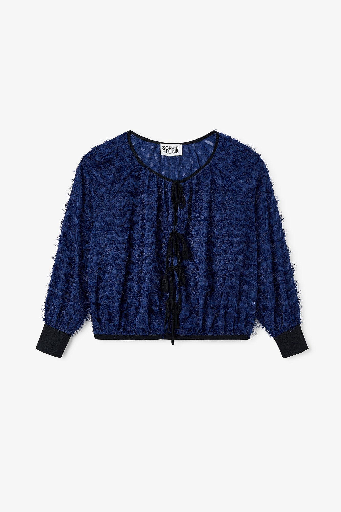 BLUSA LAZADAS PELUFO MARINO