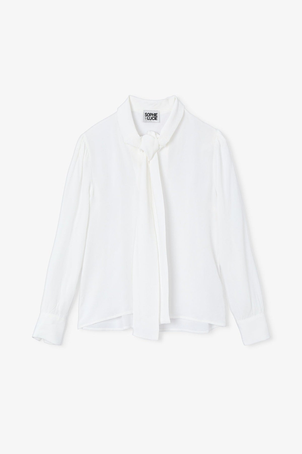 BLUSA LAZO CRESPON CRUDO