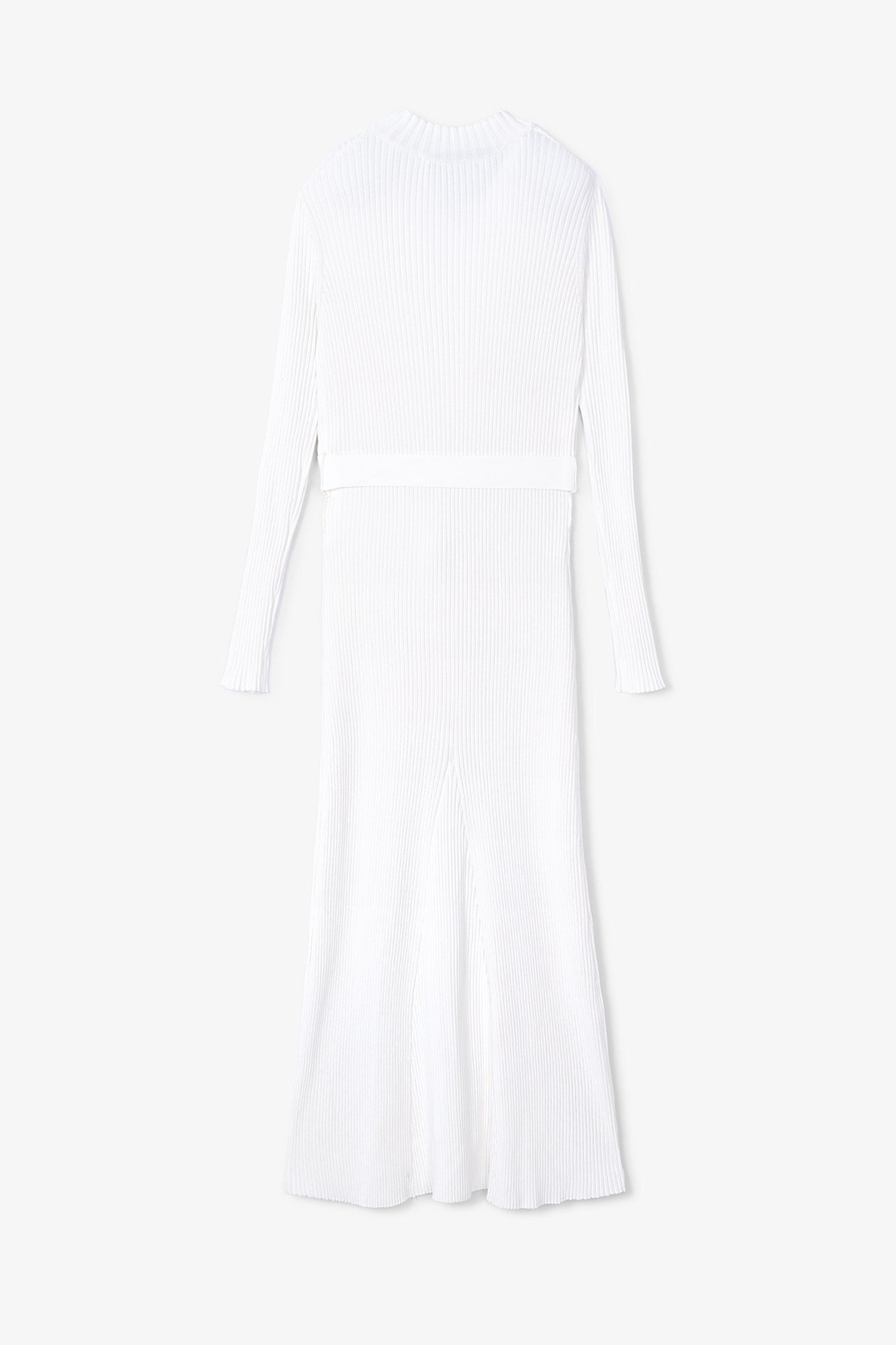 ALEJANDRA KNITTED ECRU DRESS