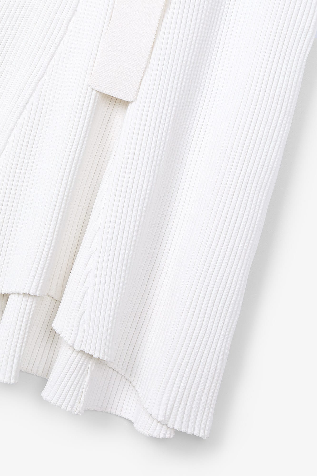 ALEJANDRA KNITTED ECRU DRESS