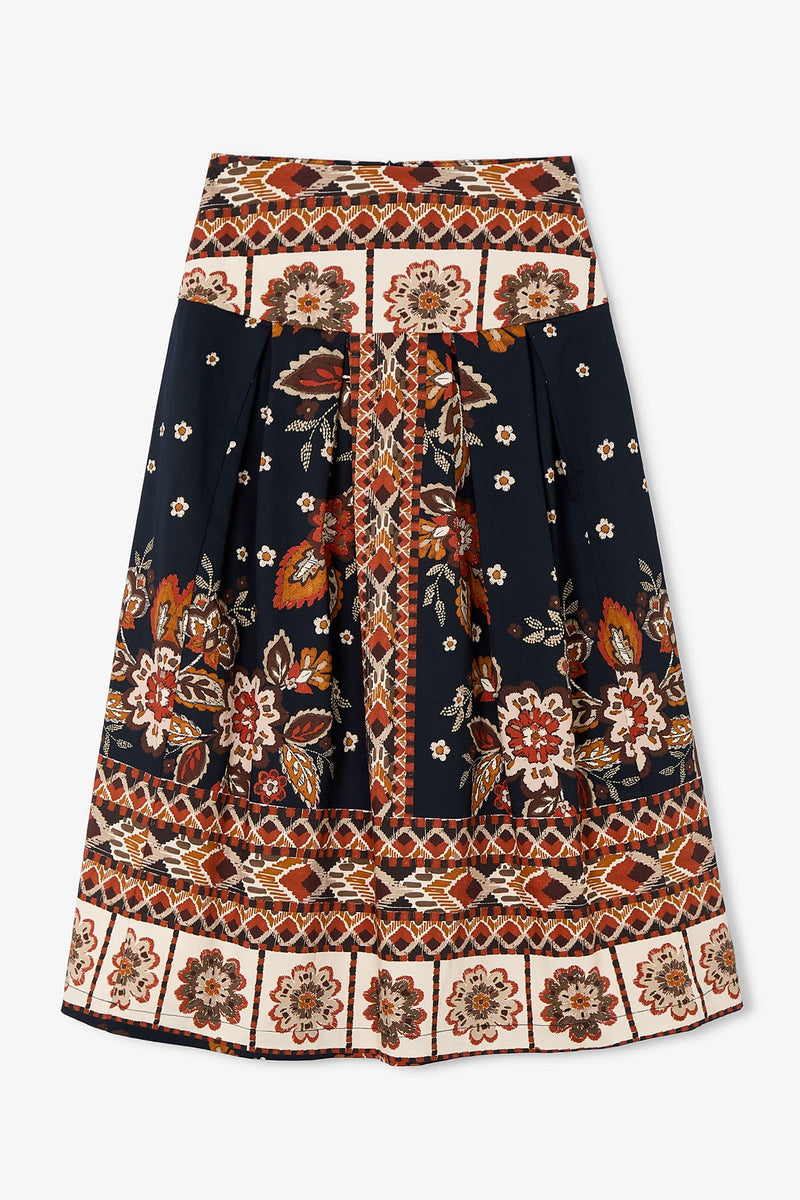 CARMEN CENEFA BLACK SKIRT