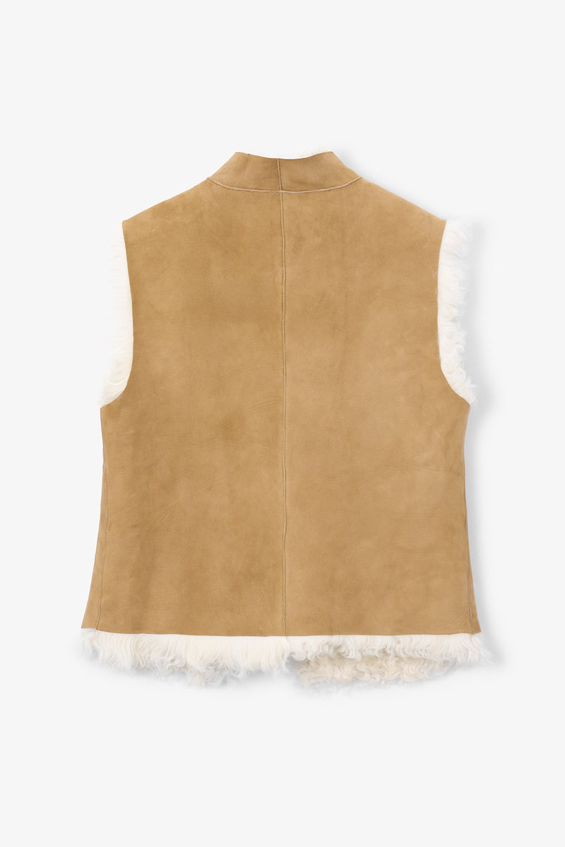 GILET WOODY ANTE CAMEL