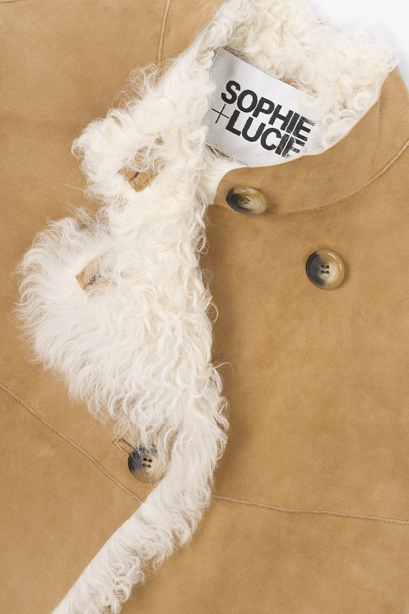 GILET WOODY ANTE CAMEL