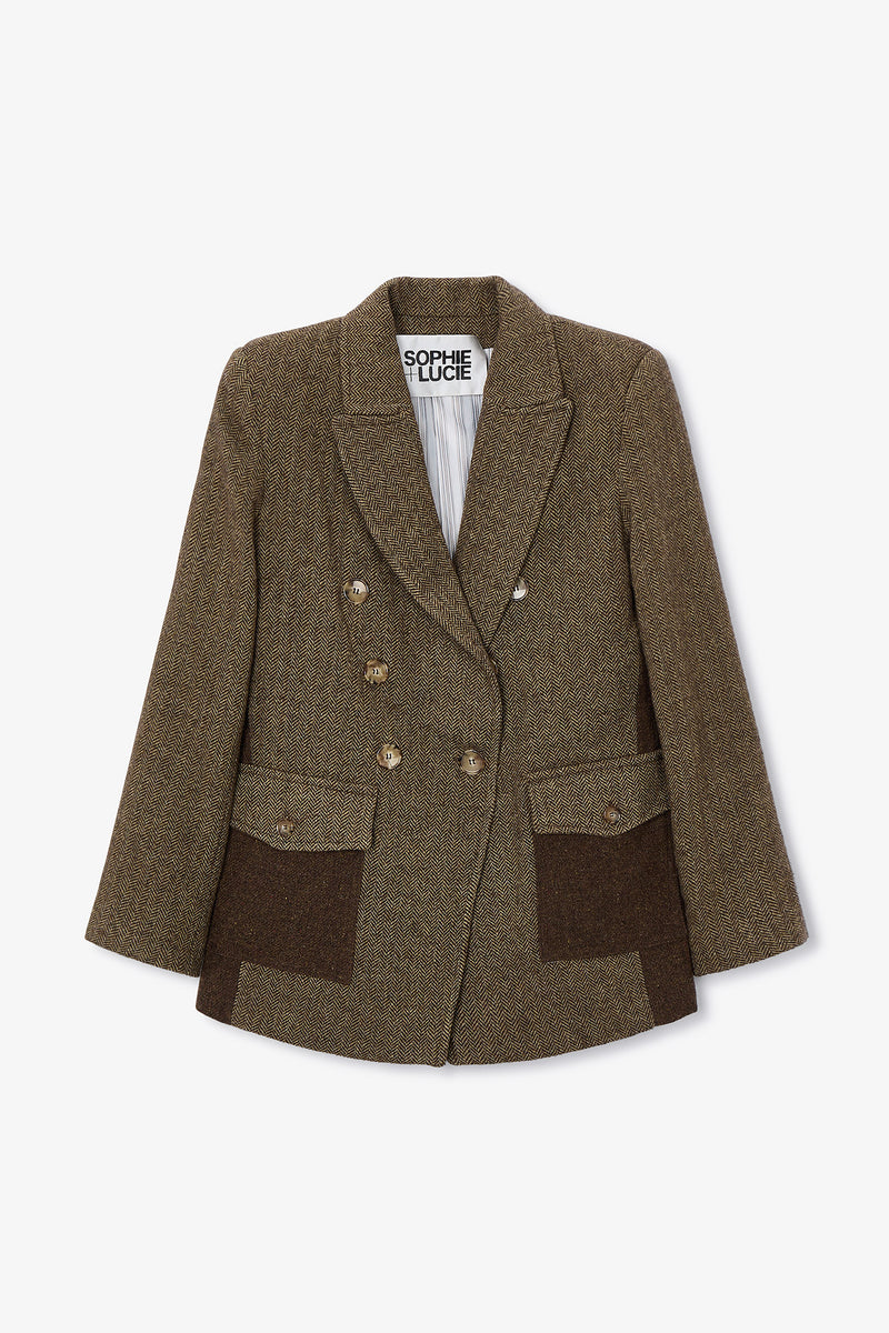 BLAZER TRUJILLO ESPIGA KHAKI