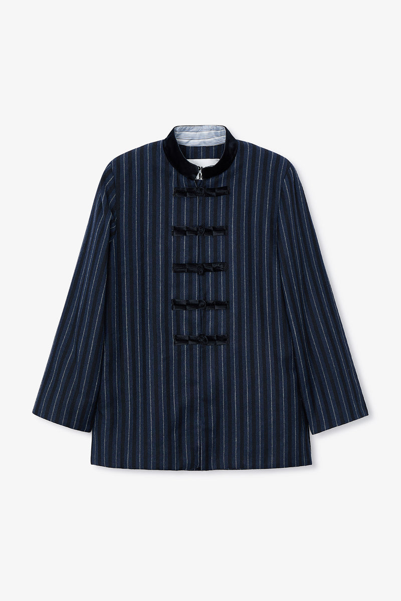 CHAQUETA CHINISKI RAYAS MARINO