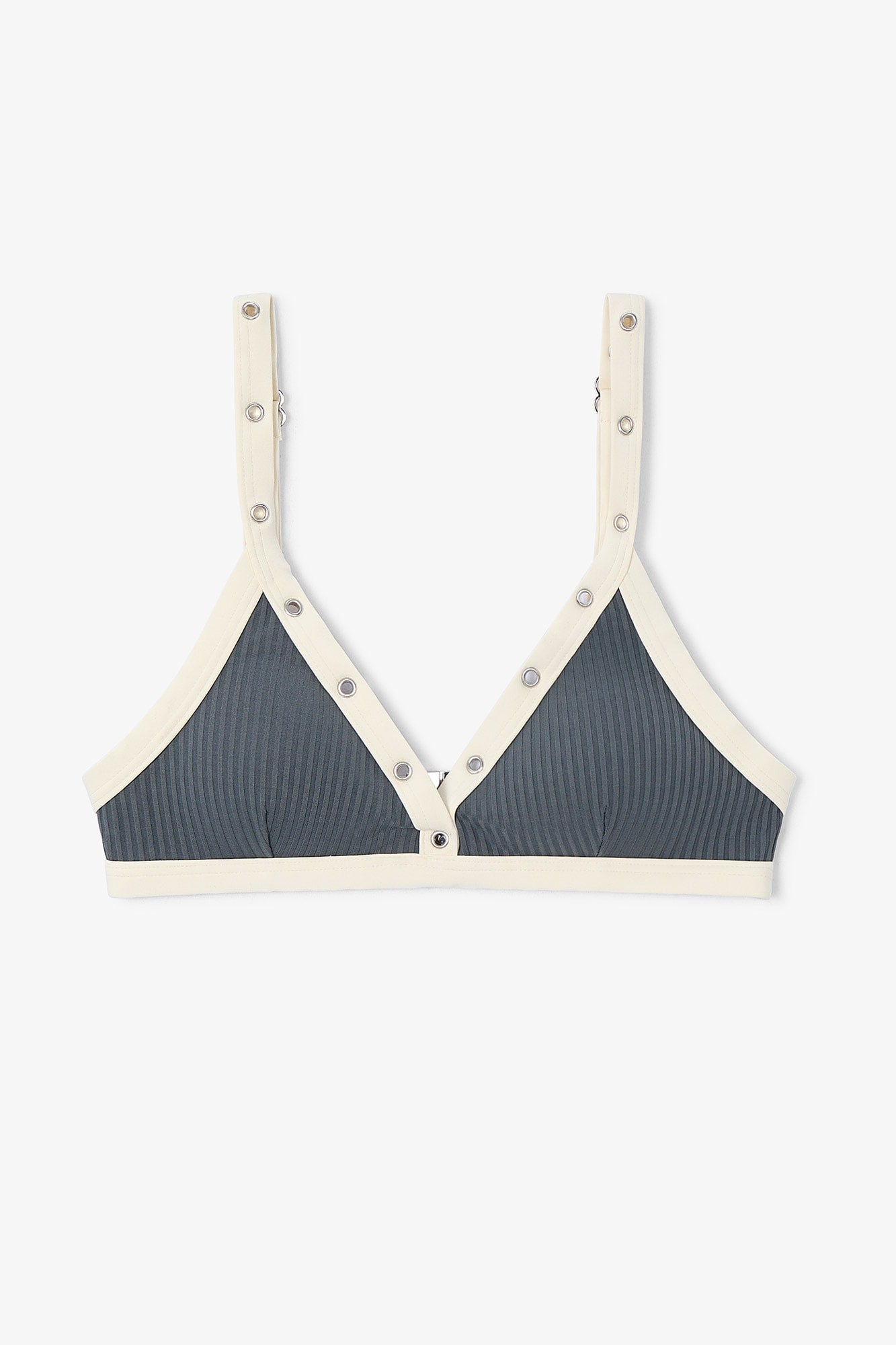 LOW-RISE CANUTILLO BLACK BIKINI