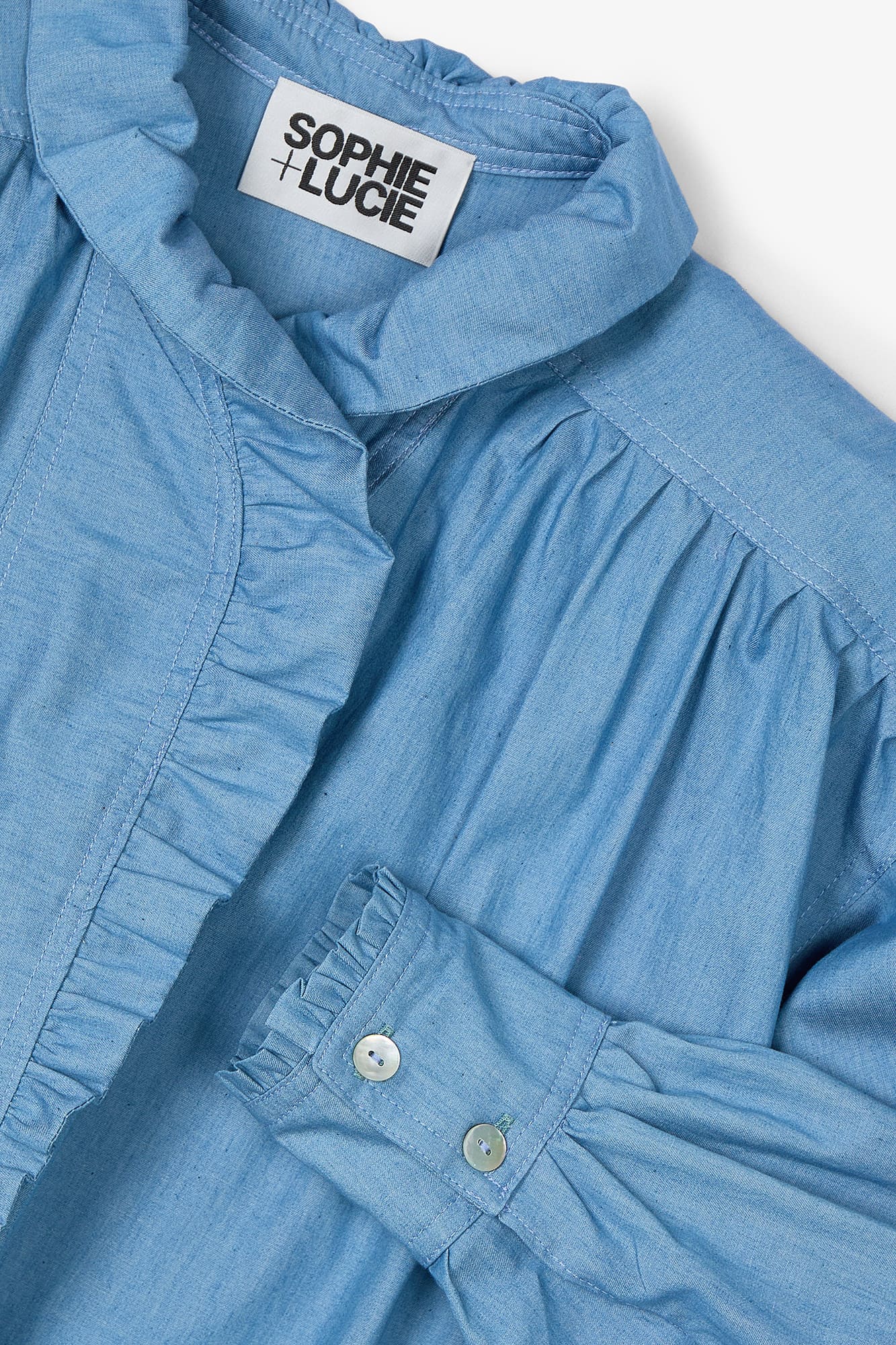 BLOUSE EN DENIM MARIBEL