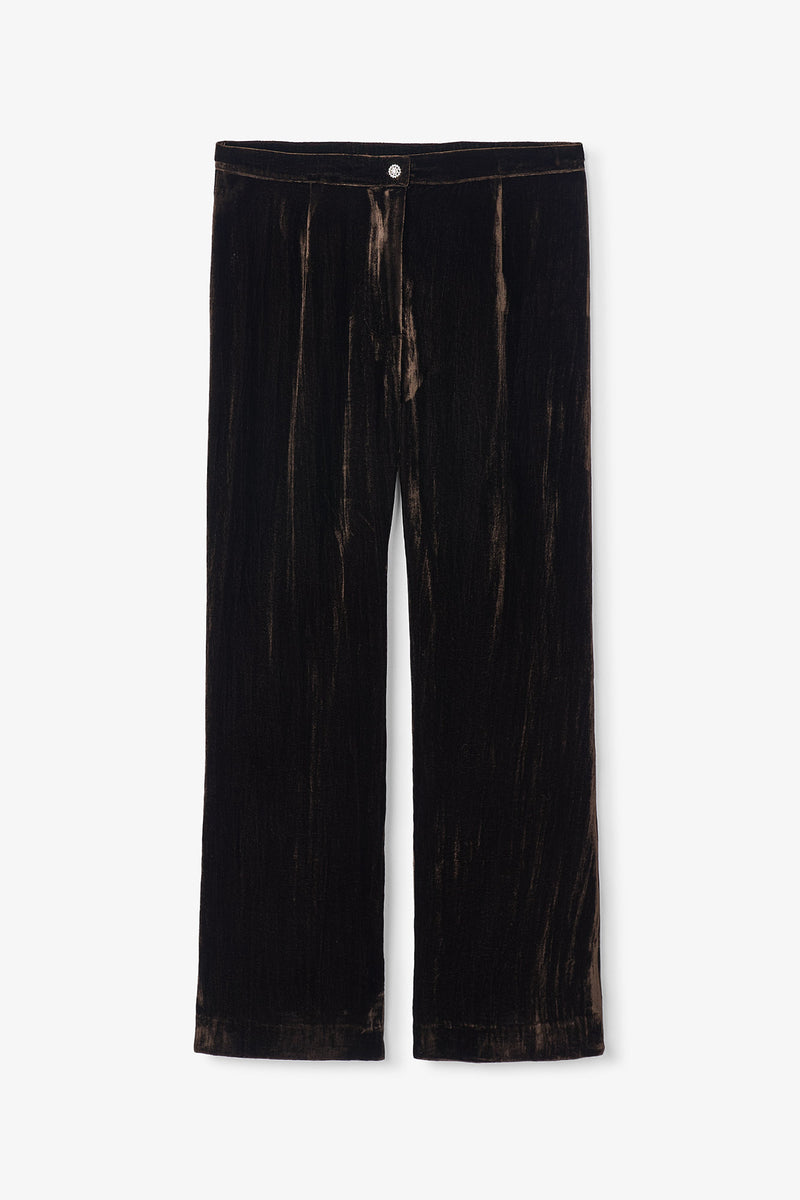 PANTALON SETENTA VELVET MARRON