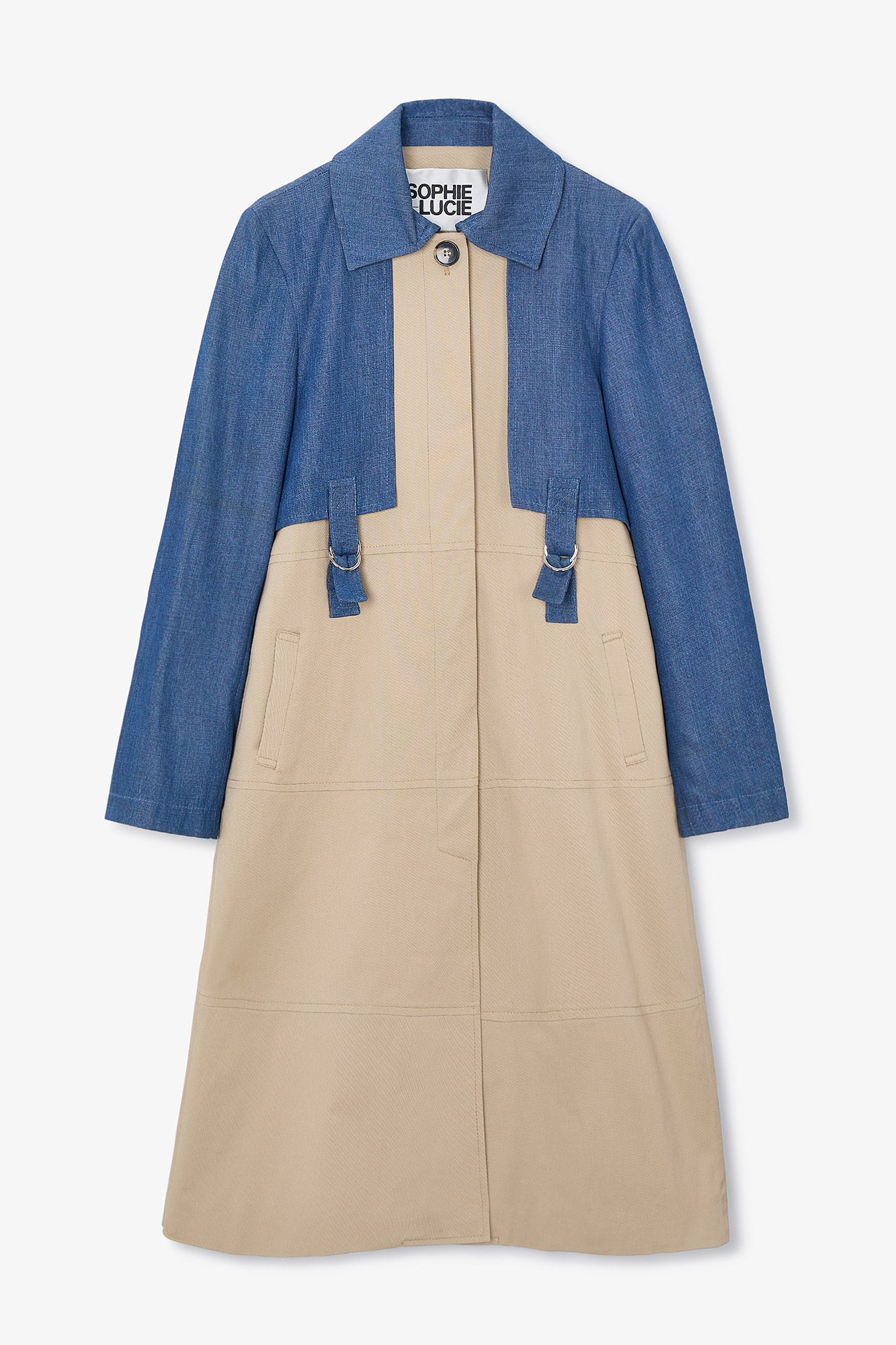 GABARDINA IST TENCEL BICOLOR