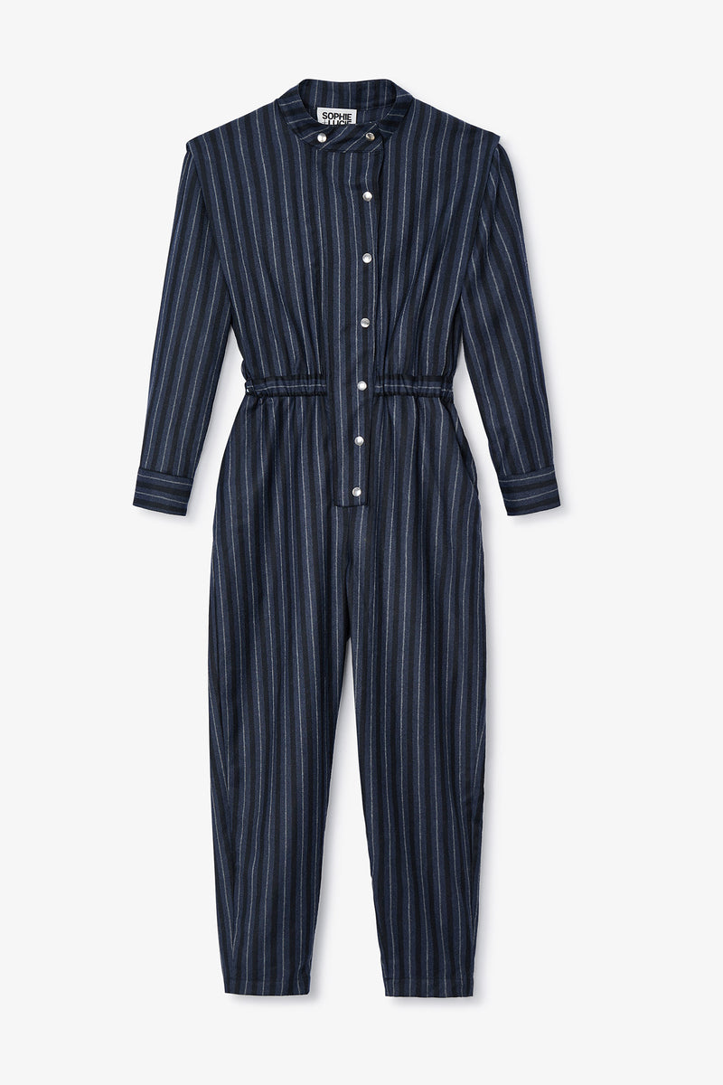 ISABELA NAVY STRIPED JUMPSUIT