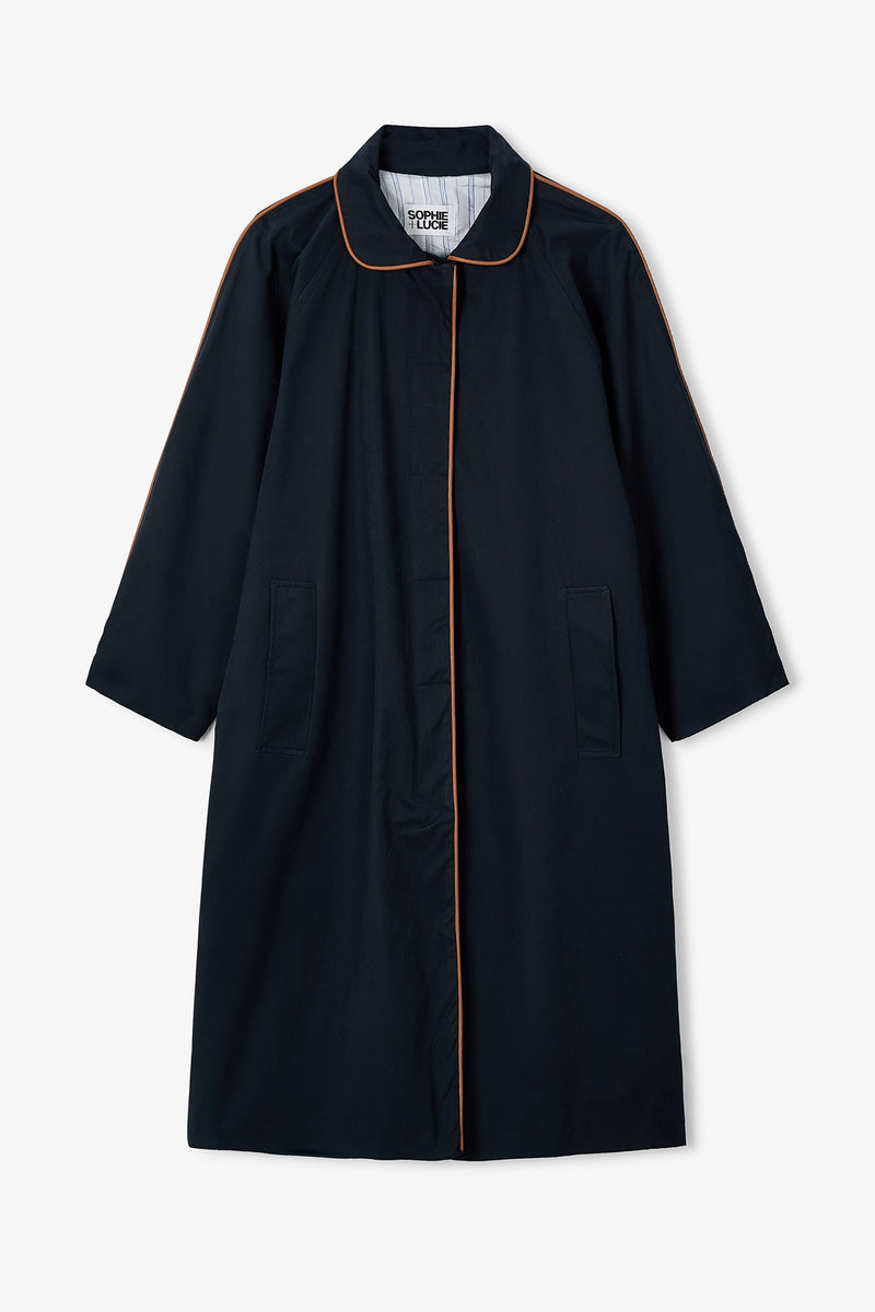 GABARDINA RIVETE LLUVIA MARINO