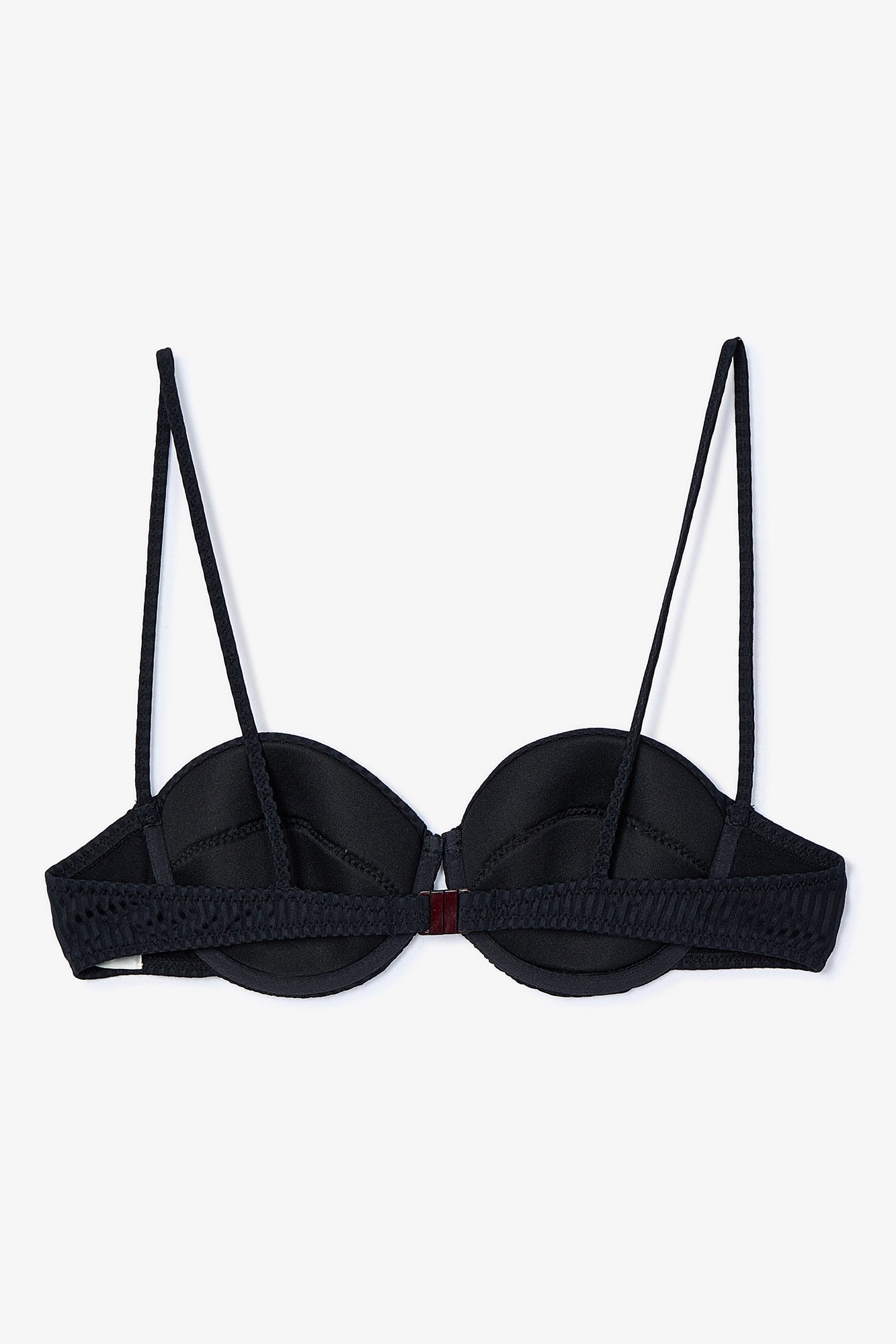 TOP TROPEZ PIQUE NEGRO