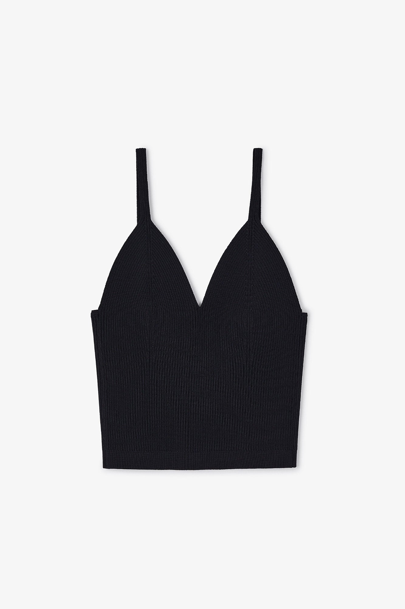 TOP EN MAILLE NOIR LUCIA