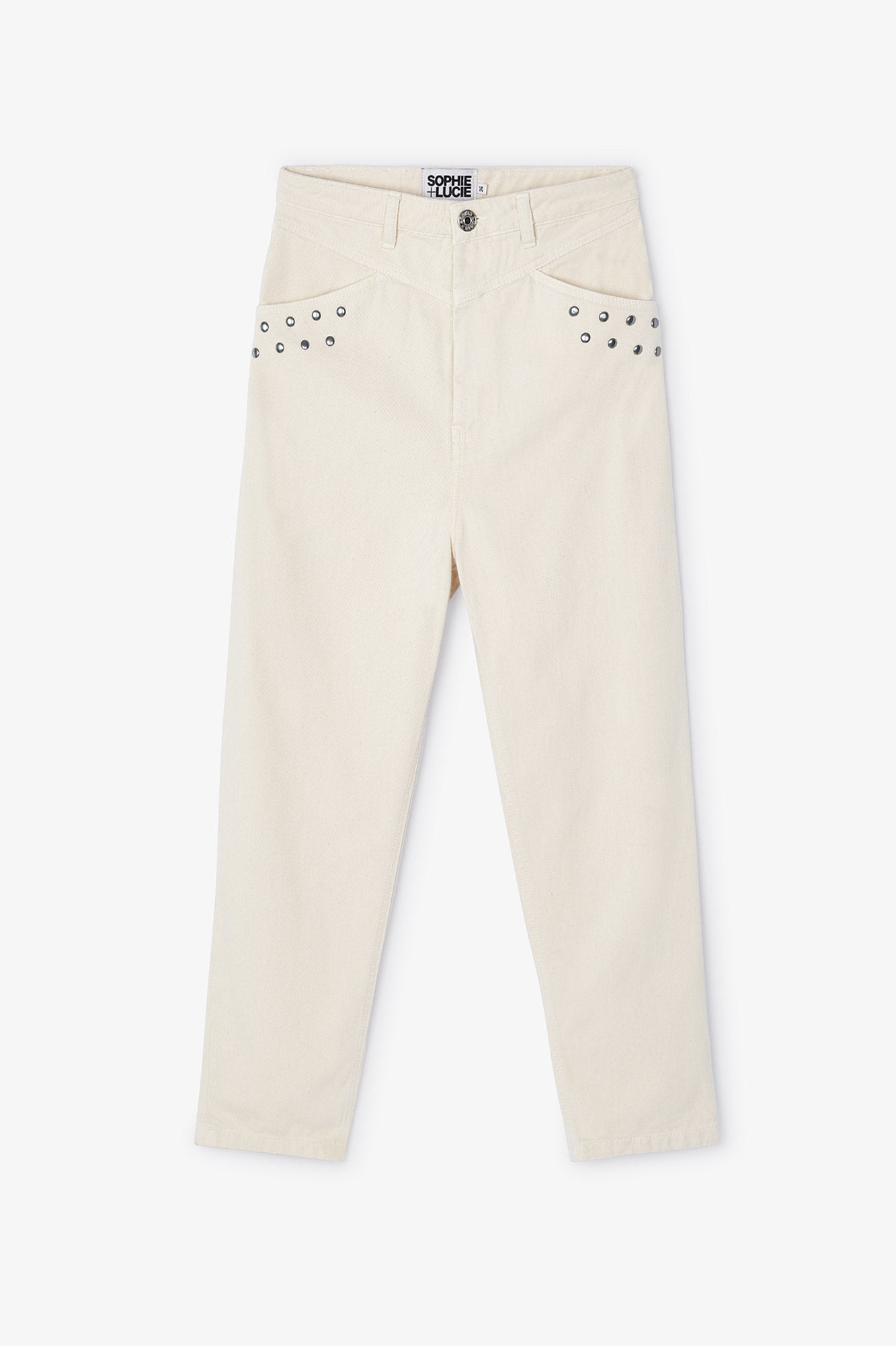 JEAN LUCCI CLOUTÉ ÉCRU