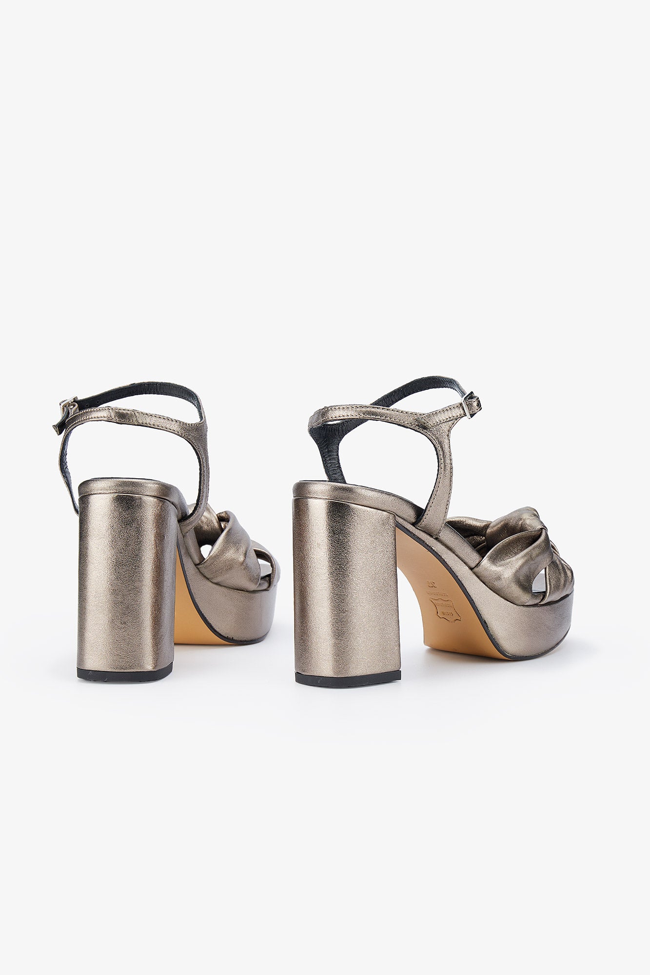 LILY OLD SILVER SANDAL