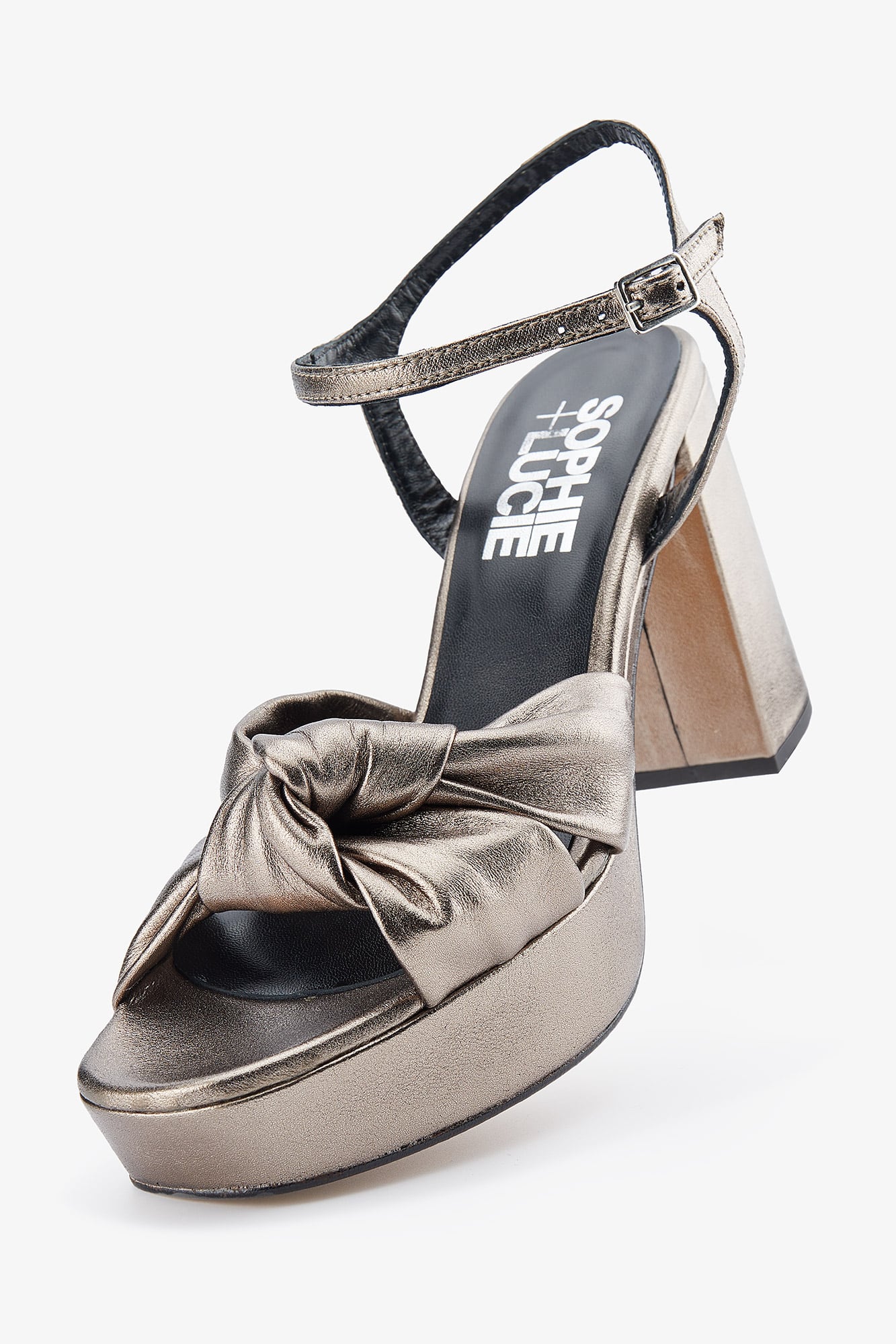 LILY OLD SILVER SANDAL