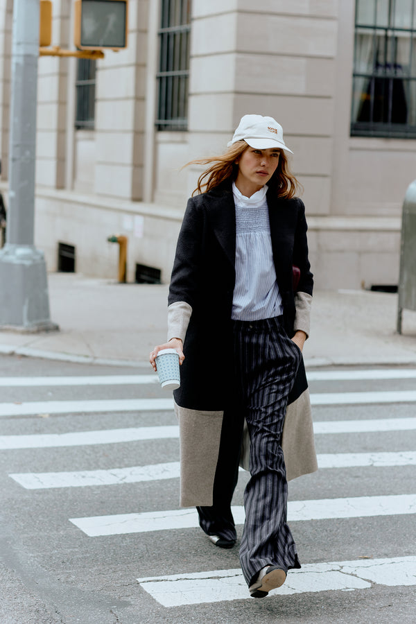 ABRIGO TINY PELO MARINO