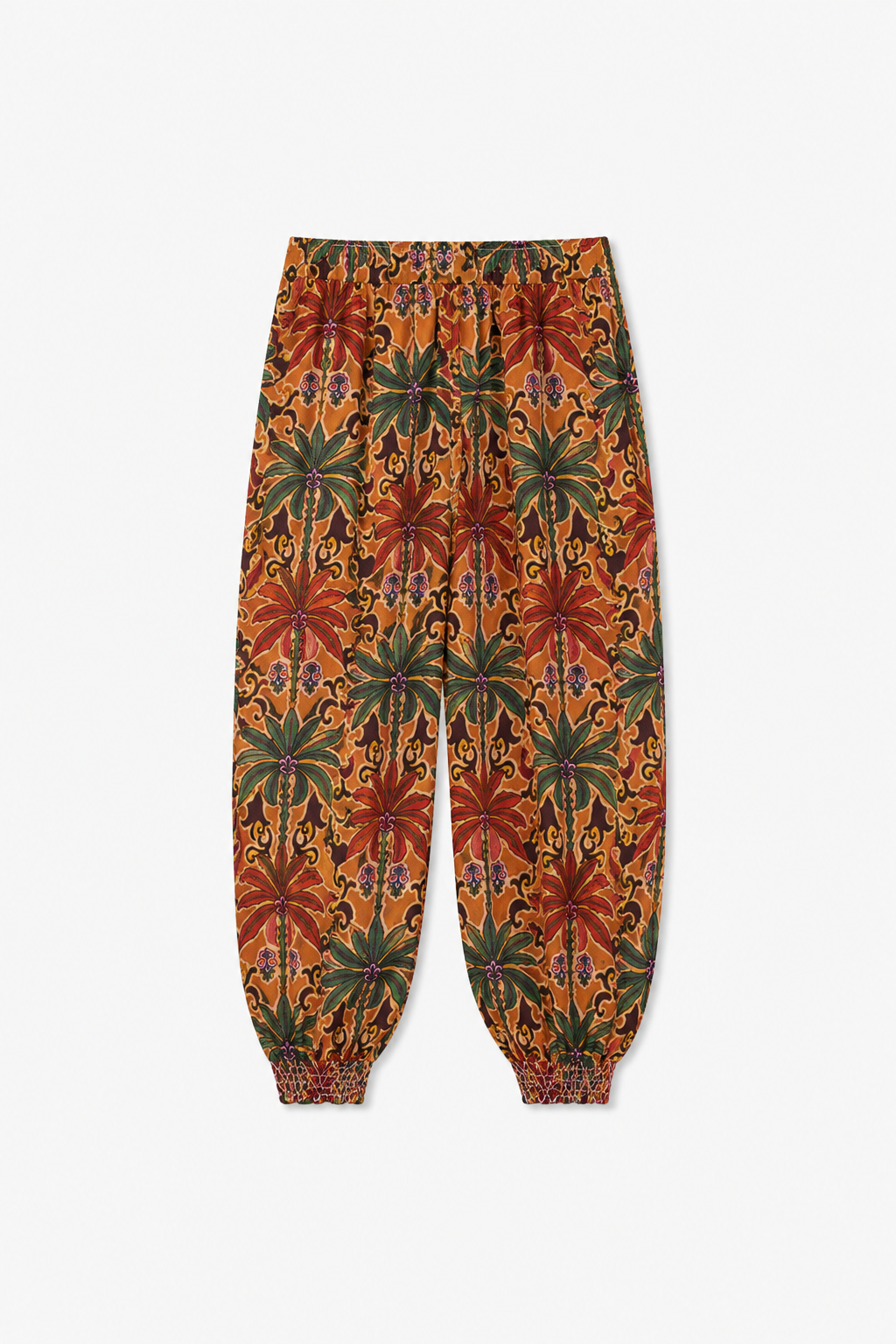 PANTALON TULA PALMAS TEJA