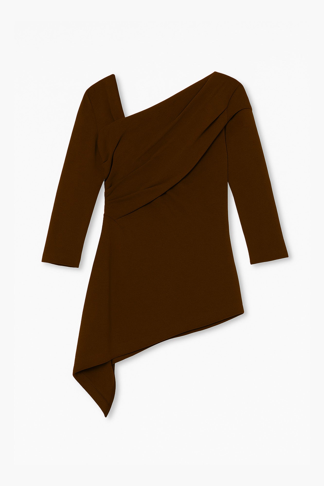 COSIMA KNITTED BROWN TUNIC